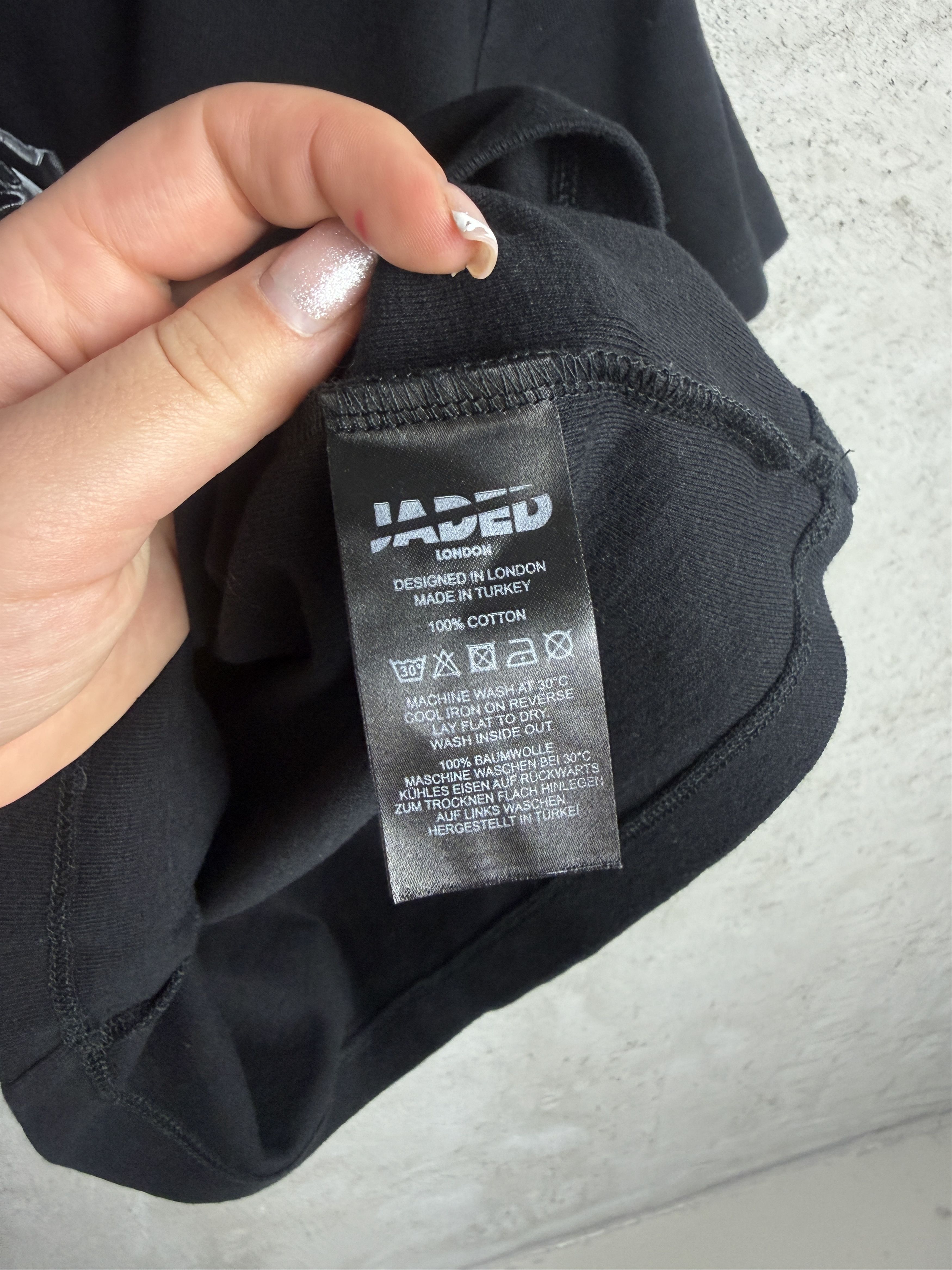 Jaded London Jaded London My IQ is 69 t-shirt crop top opium Size M / US 6-8 / IT 42-44 - 4 Thumbnail