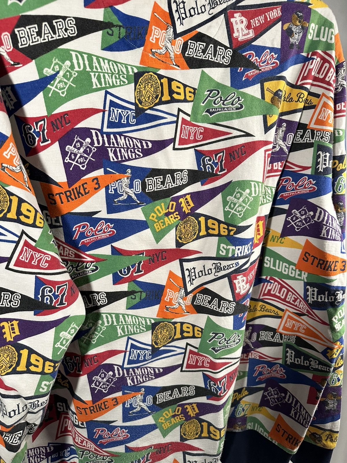 Polo Ralph Lauren Polo Ralph Lauren Pennant Sweatshirt Size US XL / EU 56 / 4 - 4 Thumbnail