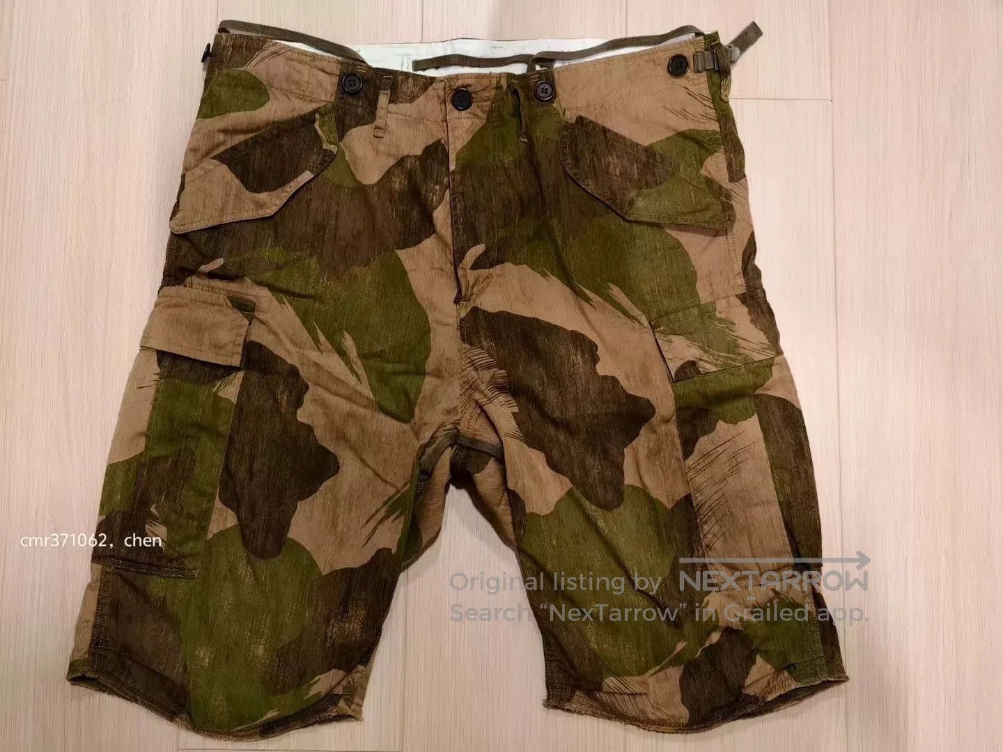 Visvim Multi Camouflage Cargo Shorts Size 34. Size US 34 / EU 50 - 1 Thumbnail