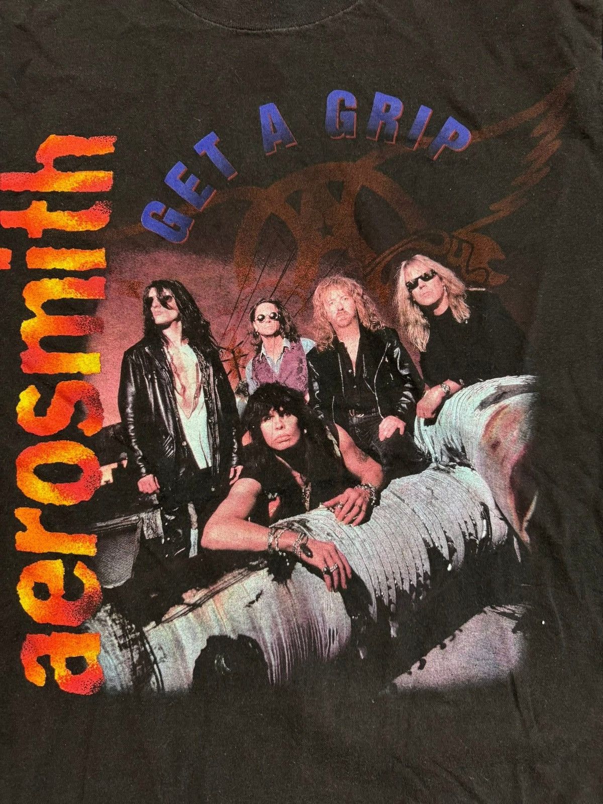 Other vintage 1994 Aerosmith "Get A Grip" World Tour concert shirt Size US L / EU 52-54 / 3 - 2 Thumbnail