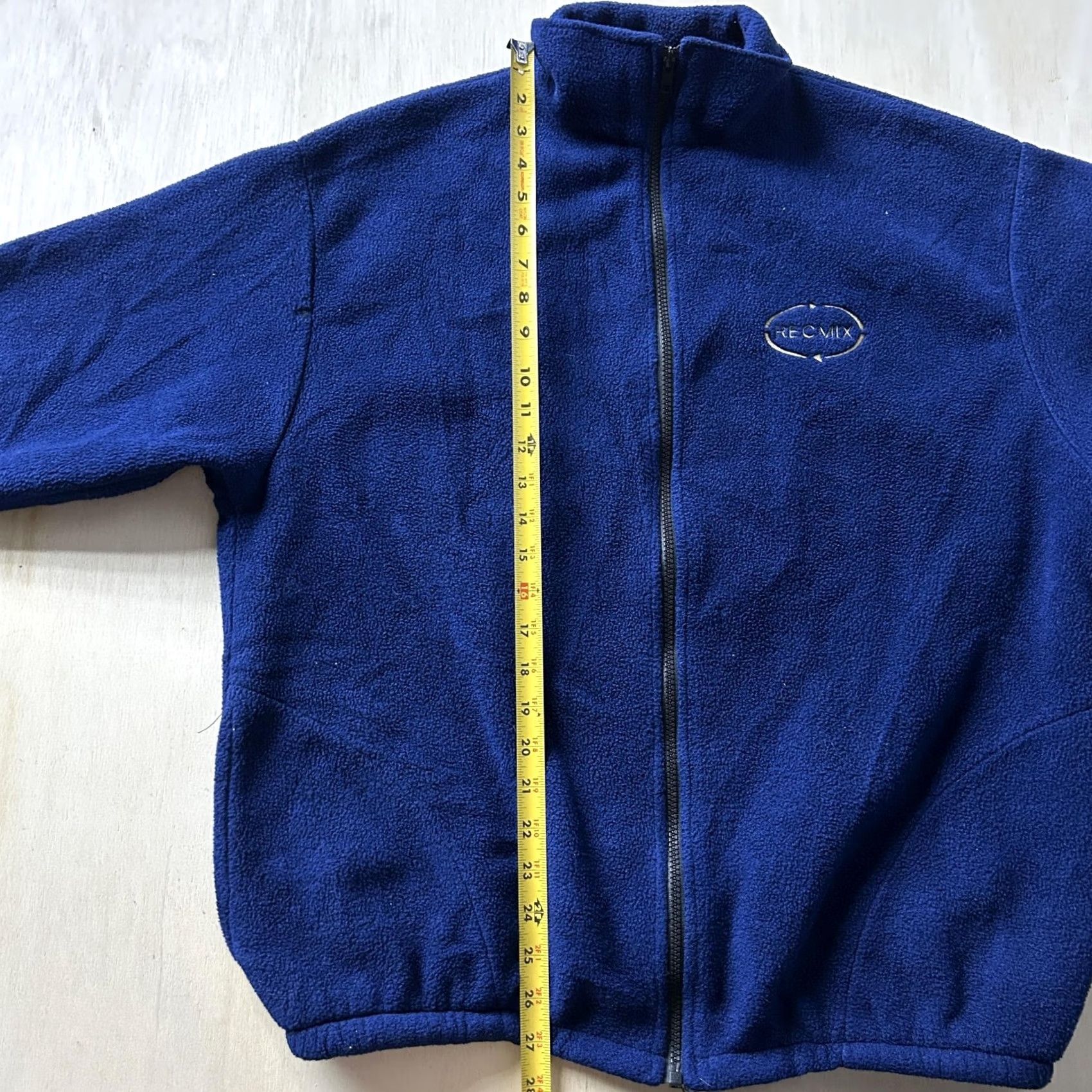 Vintage Auburn Sportswear Jacket Mens M Blue Fleece Full Zip REC MIX Logo Outdoor Size US M / EU 48-50 / 2 - 4 Thumbnail