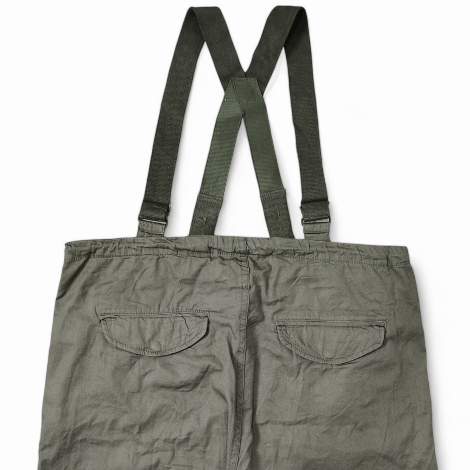 Needles × Nepenthes Niko And US Army Overalls Suspenders Pants Size US 35 - 5 Thumbnail
