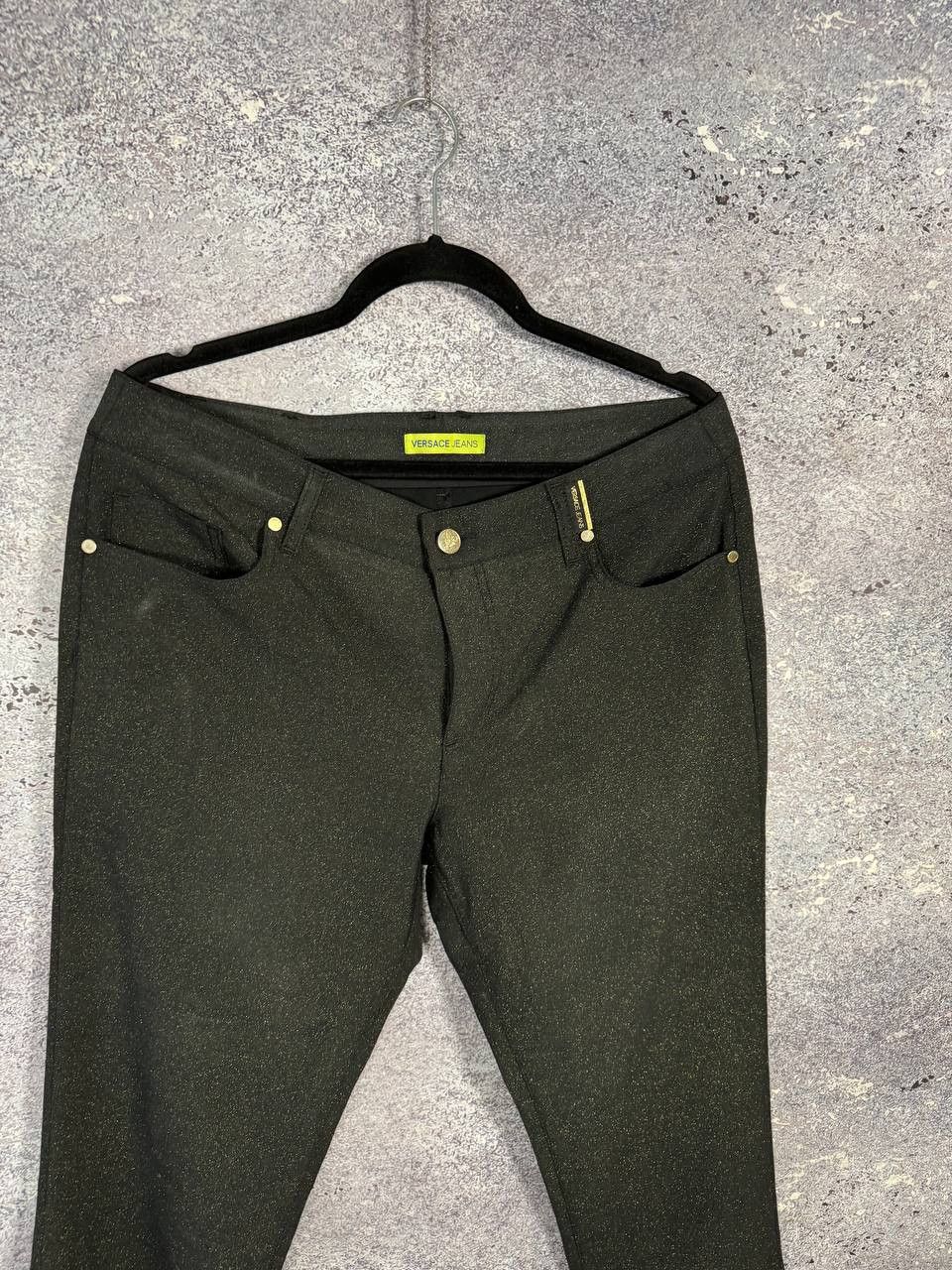 Versace Versace Jeans Women's Pants With Silver y2k 32 size Size 32" / US 10 / IT 46 - 2 Thumbnail