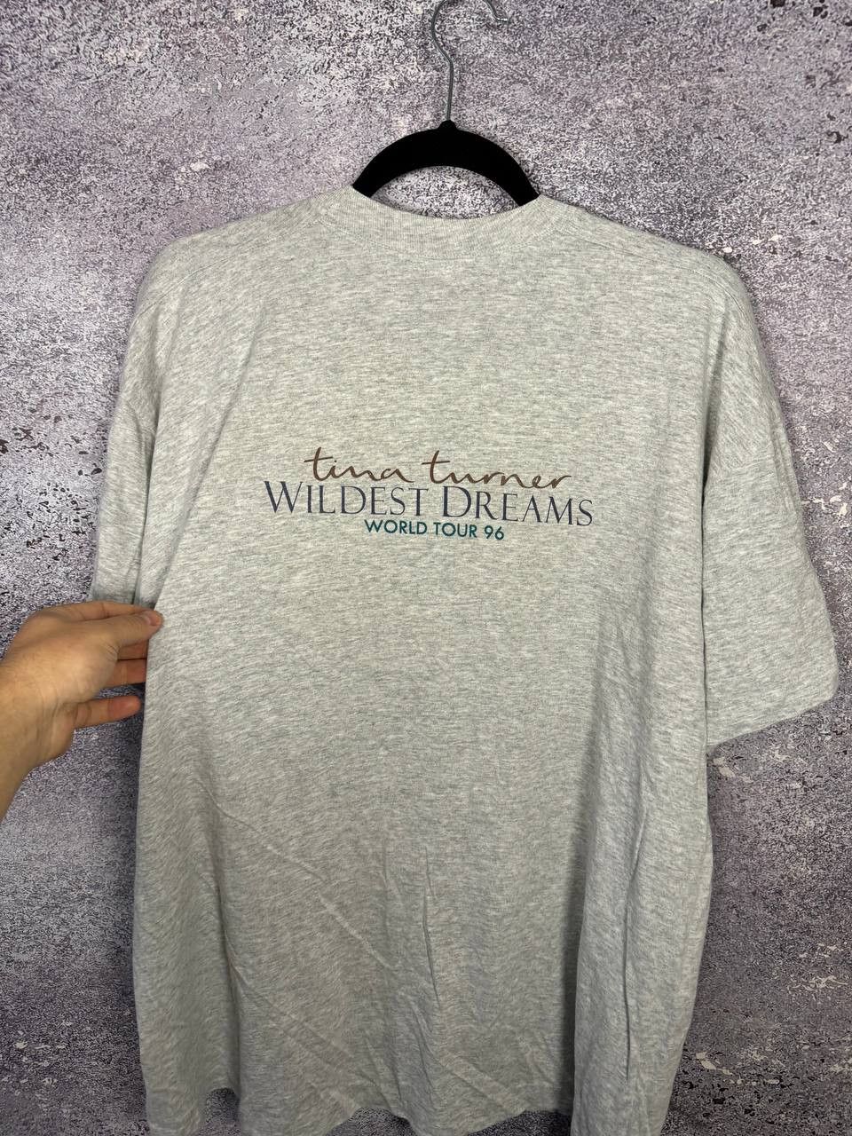 Band Tees × Vintage 90's Vintage Tina Turner 1996 World Tour Wildest Dreams Tee Size US XL / EU 56 / 4 - 2 Thumbnail