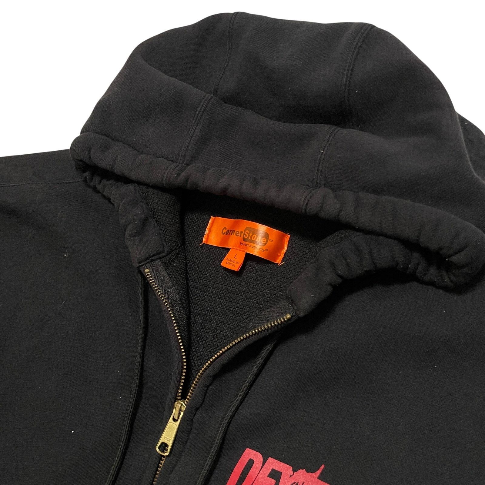 Port Authority Dexter TV Show Cast & Crew Black Zip Up Hoodie L Size US L / EU 52-54 / 3 - 3 Thumbnail