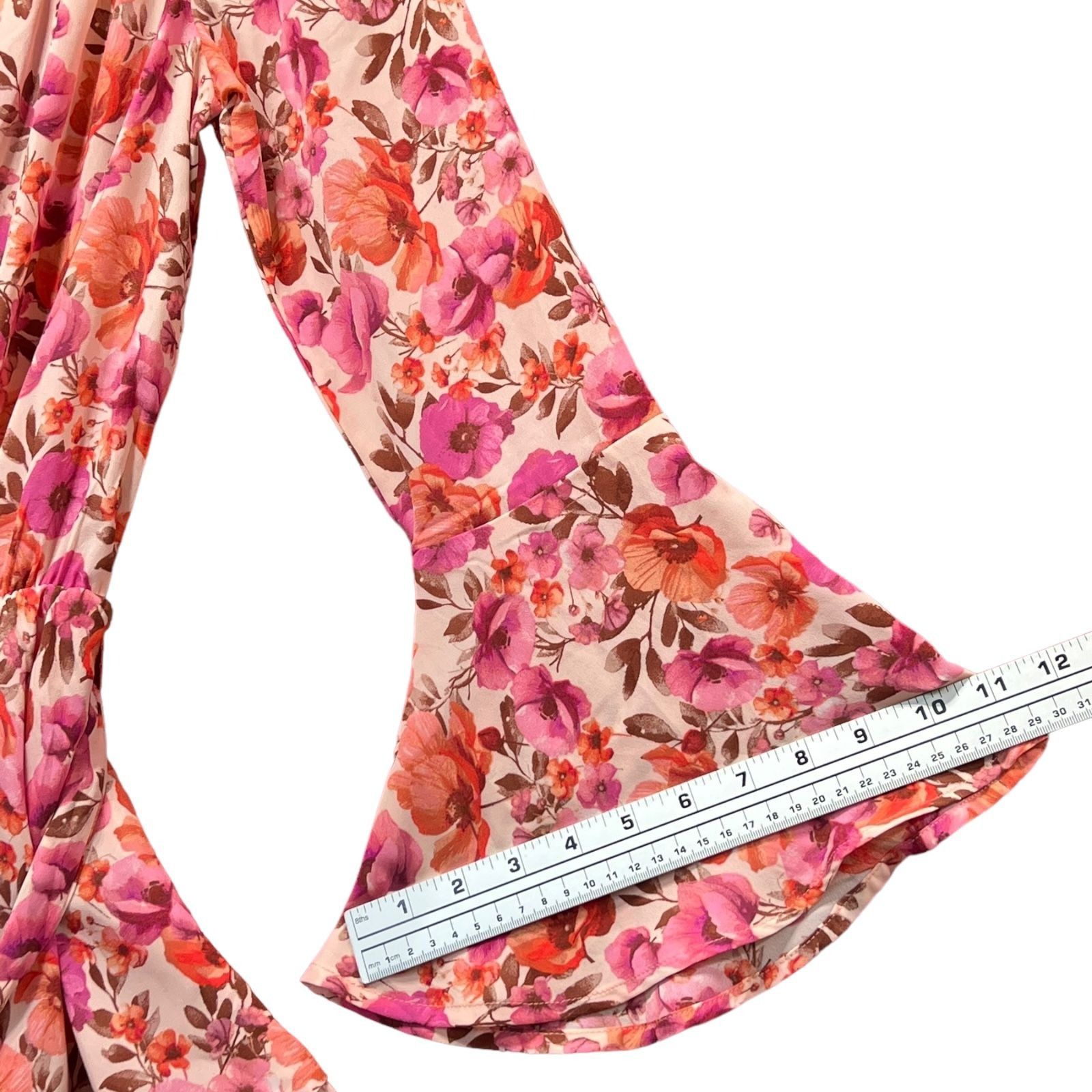 rue21 Rue 21 - Women's Off Shoulder Floral Short Romper - Bell Sle Size ONE SIZE - 7 Thumbnail