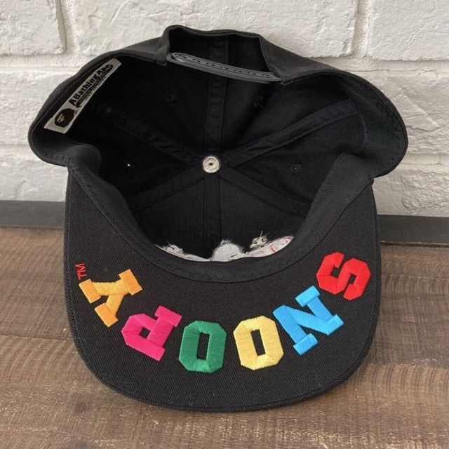 Bape BAPE × Snoopy Snapback Cap a bathing ape Hat Size ONE SIZE - 2 Thumbnail