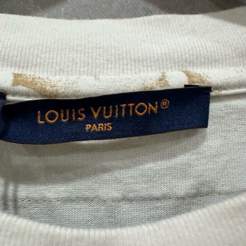 Louis Vuitton Louis Vuitton Cappuccino New Full Print Short Sleeves Size US S / EU 44-46 / 1 - 4 Thumbnail