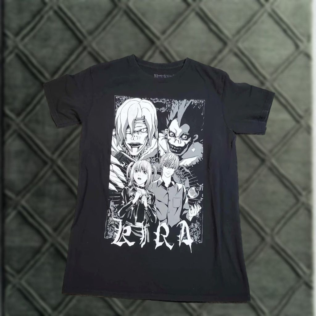 Akira Official Death Note T-Shirt Kira Shinigami group Death Note Brand Shirt Men S Black Anime Adults Small S Size US S / EU 44-46 / 1 - 1 Thumbnail