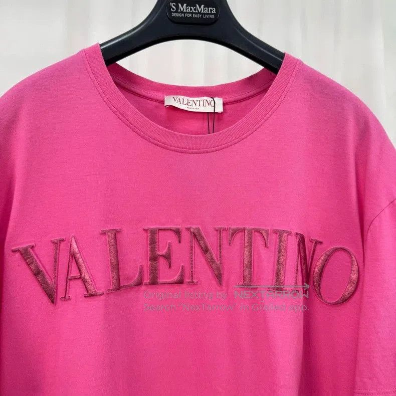 Valentino Valentino Embossed Logo Short Sleeve T. Size US M / EU 48-50 / 2 - 3 Thumbnail