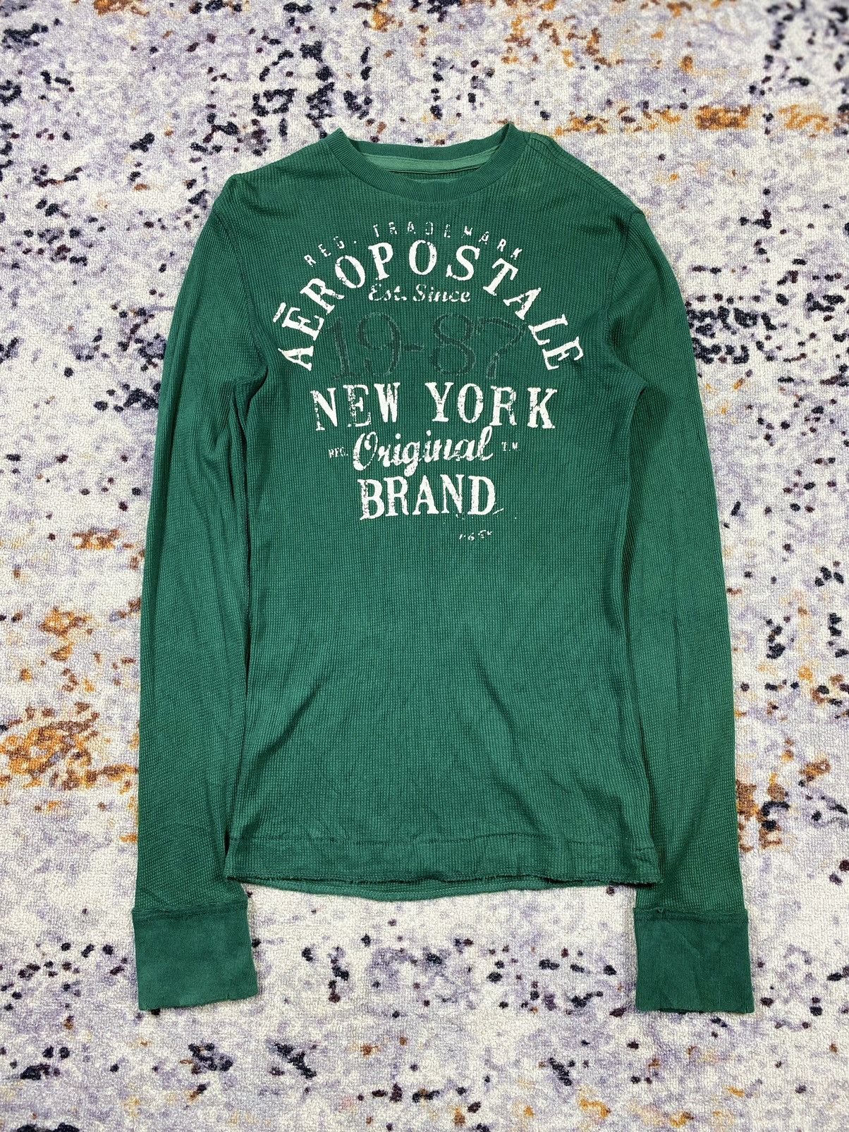 Japanese Brand crazy gothic Aeropostale longsleeve LGB ifsixwasnine style Size US XS / EU 42 / 0 - 1 Thumbnail