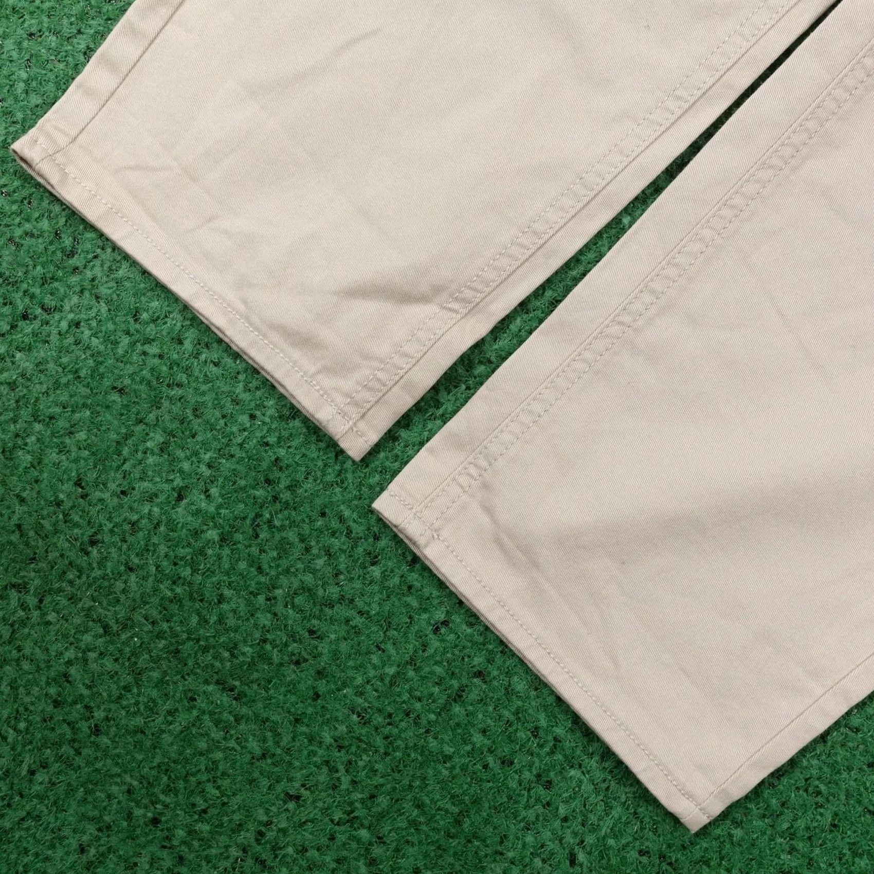 Loft LOFT Pants Womens 12 Beige Girlfriend Chino Slim Stretch Twill Pockets Size 34" / US 12 / IT 48 - 3 Thumbnail