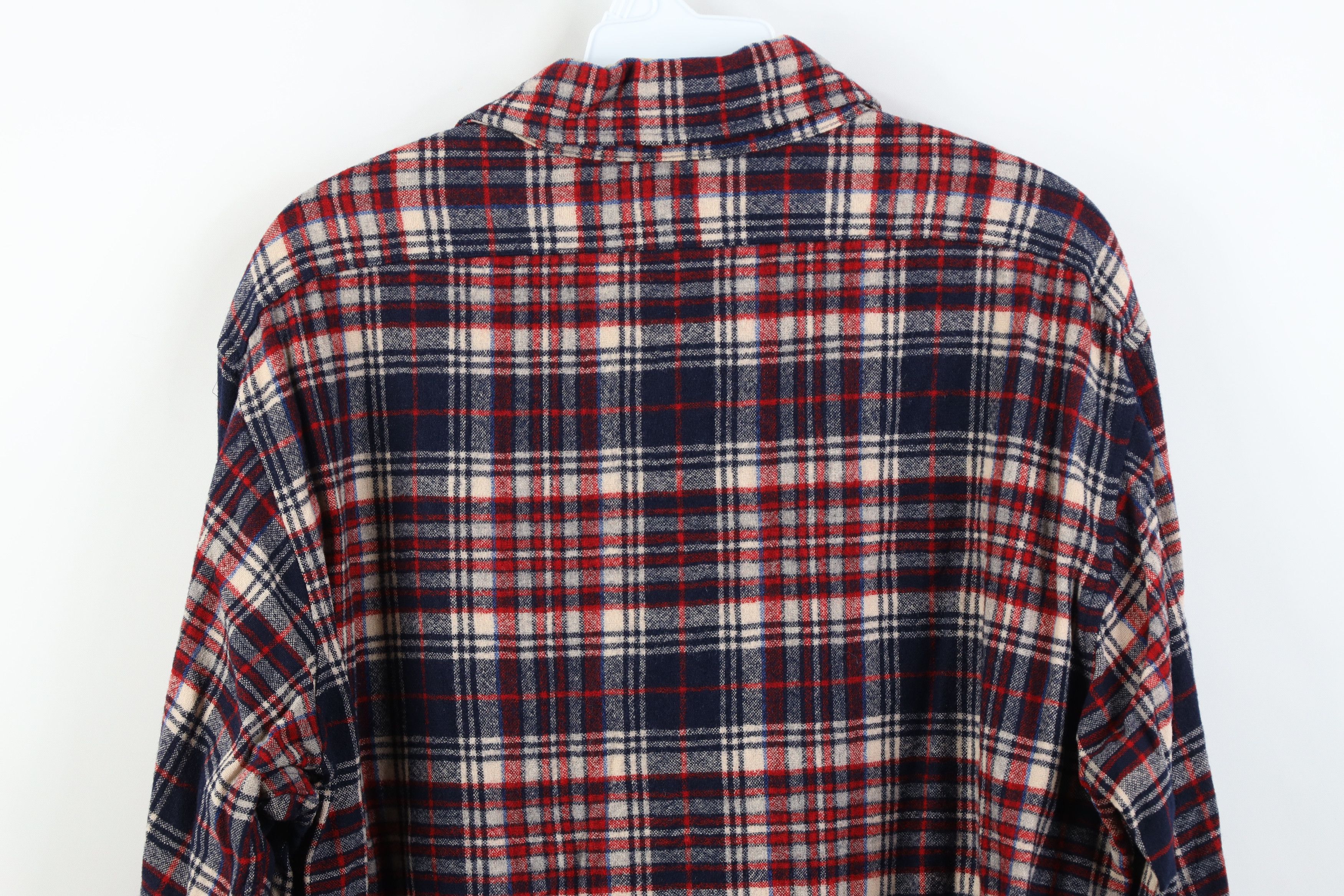 Pendleton Vintage 70s Pendleton Wool Knit Collared Button Shirt USA Size US L / EU 52-54 / 3 - 10 Thumbnail