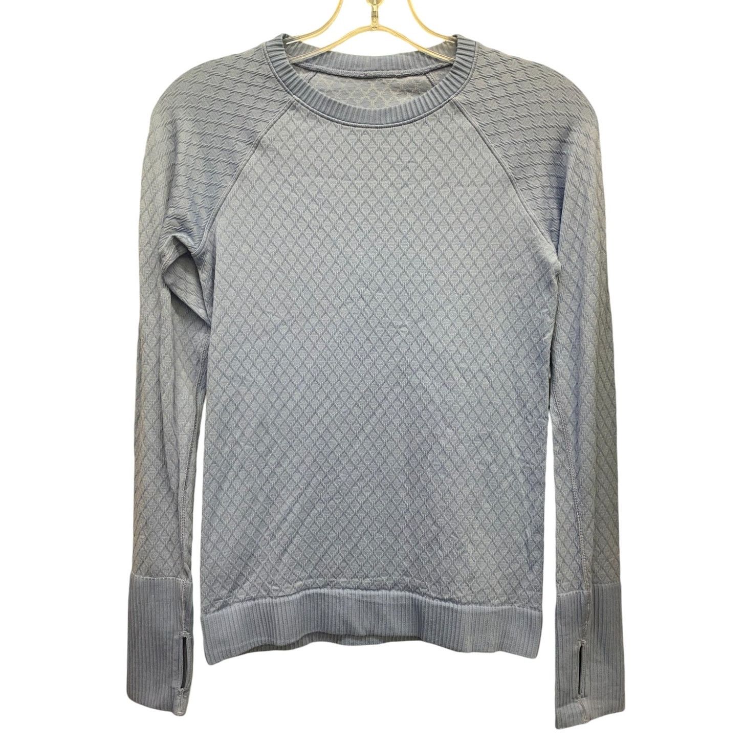 Lululemon Lululemon Rest Less Pullover Iron Purple/White SZ 4 Size S / US 4 / IT 40 - 2 Thumbnail