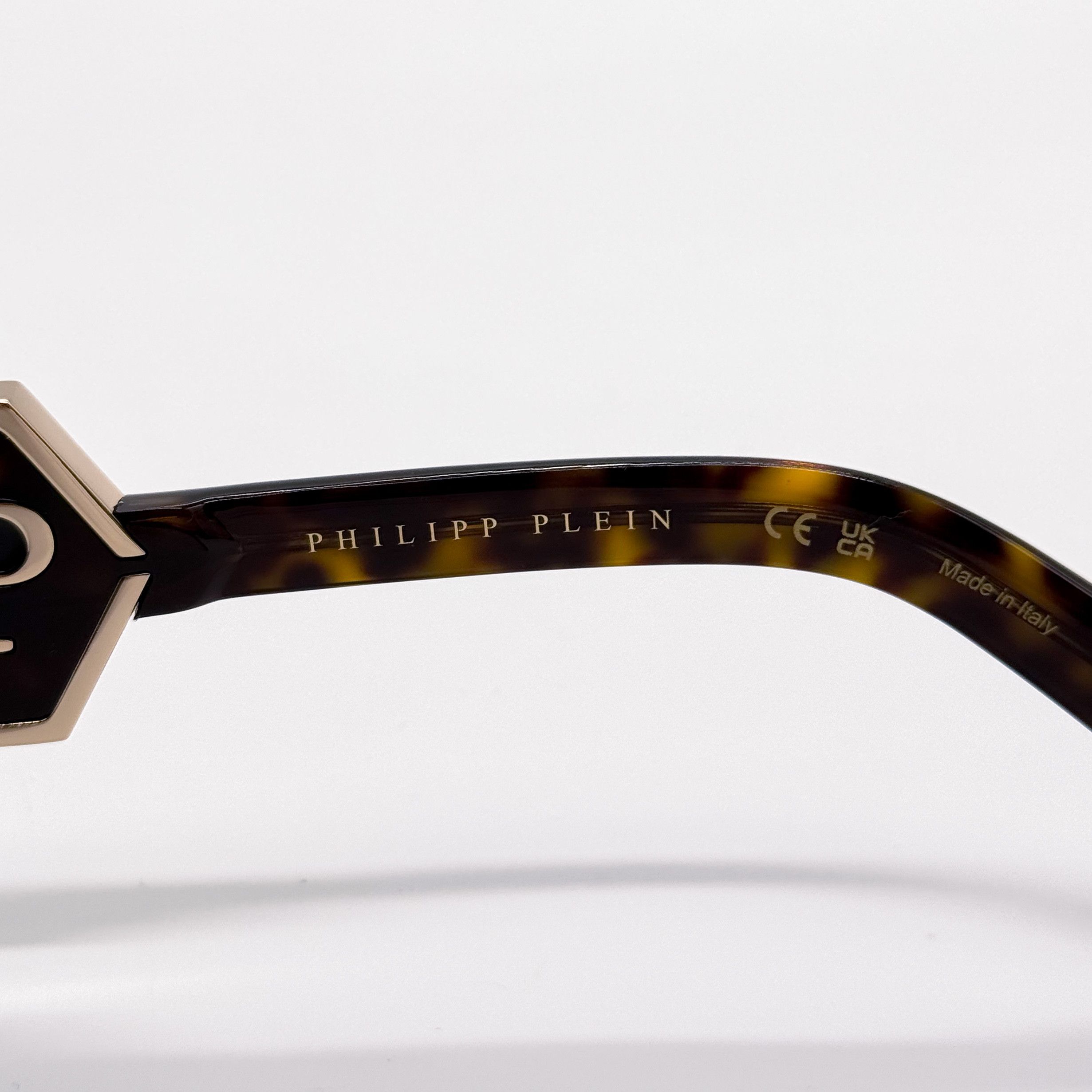 Philipp Plein NEW PHILIPP PLEIN EGO SPP093M 0722 HAVANA UNISEX SUNGLASSES Size ONE SIZE - 9 Thumbnail