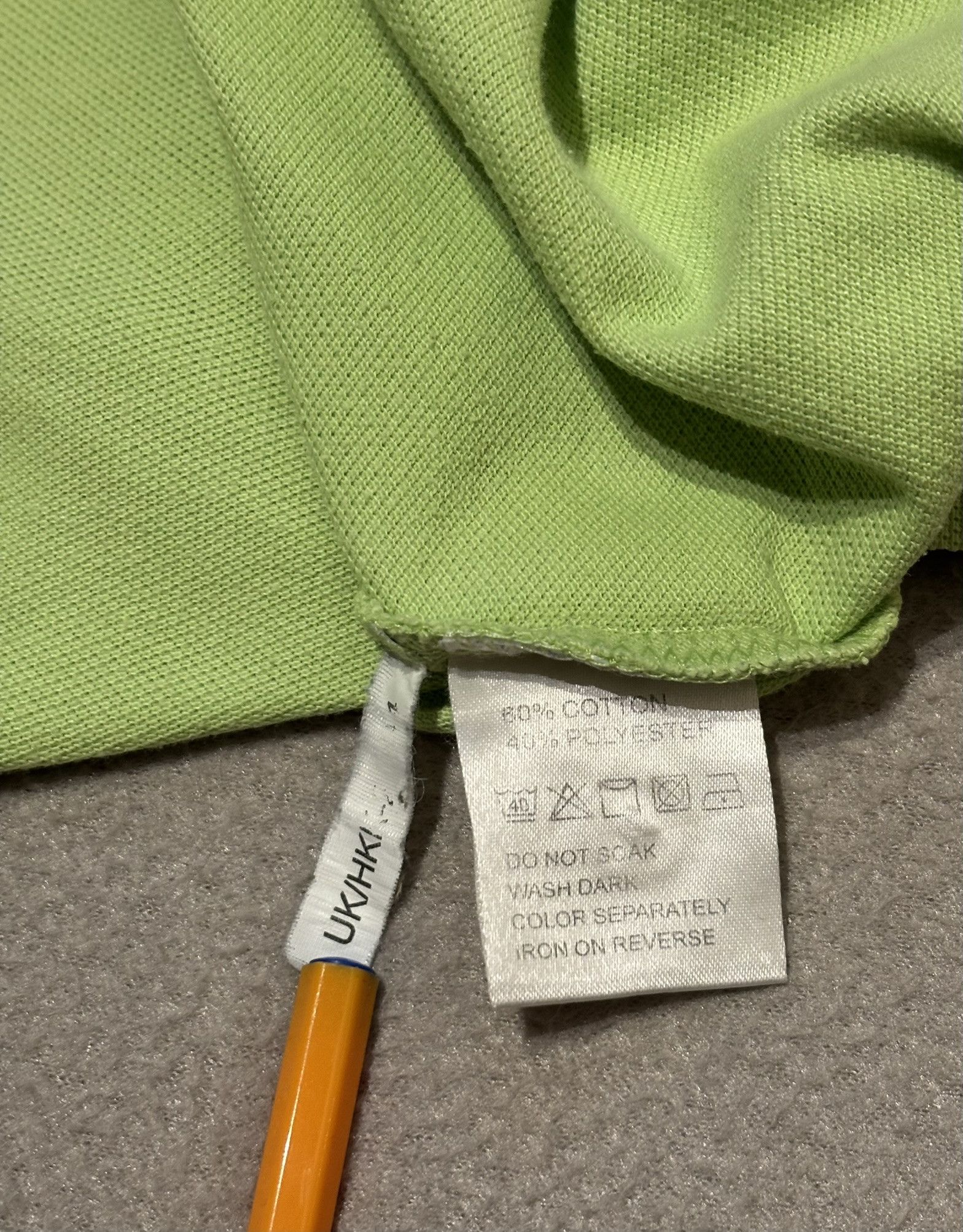 Yves Saint Laurent Yves Saint Laurent vintage Lime Green Polo Large Size US L / EU 52-54 / 3 - 17 Thumbnail