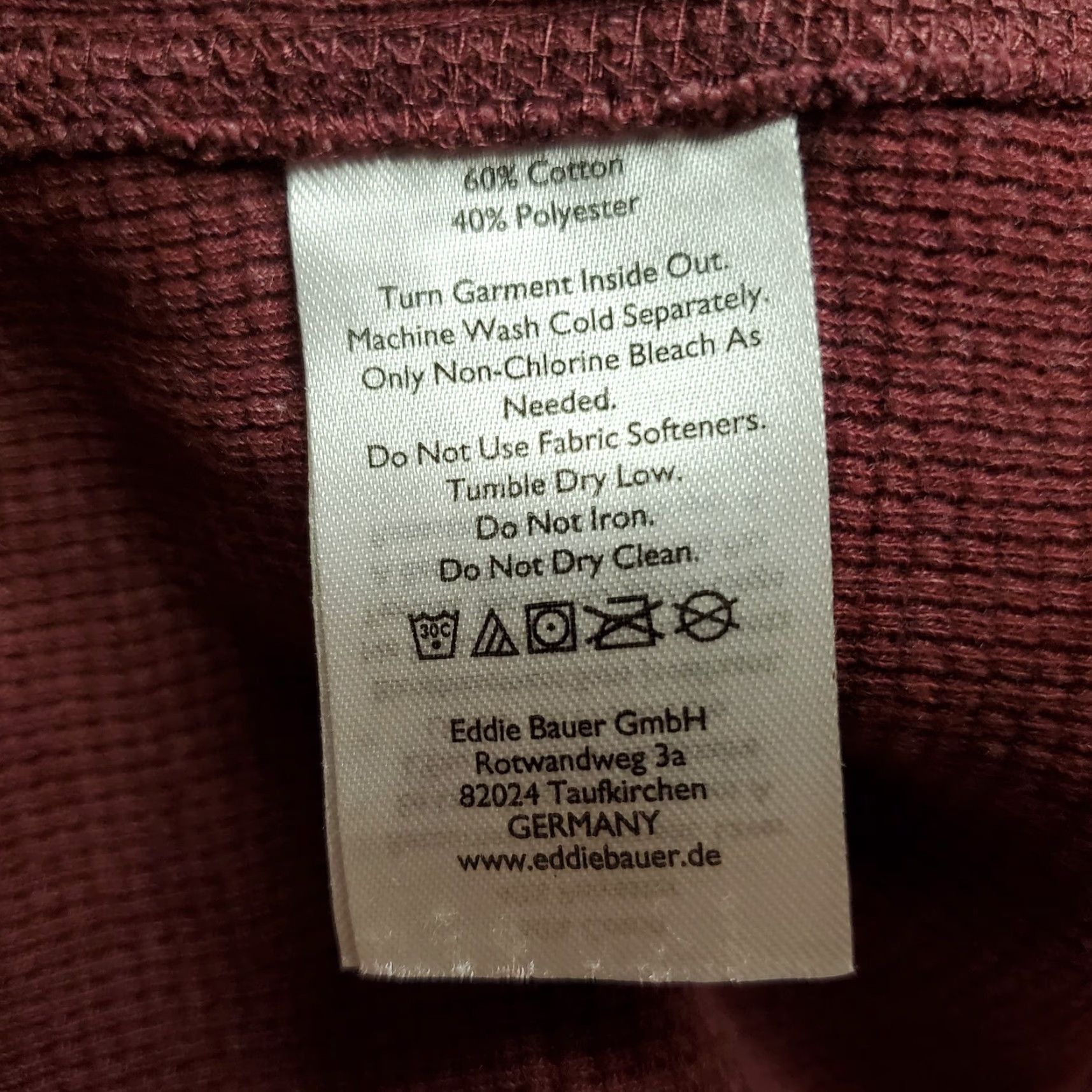 Eddie Bauer Eddie Bauer Shirt Mens Large Red Henley Thermal Cotton Blend Button Outdoor Camp Shirt Mens Large Red Henley Thermal Cotton Blend Outdoor Camp Size US S / EU 44-46 / 1 - 5 Thumbnail
