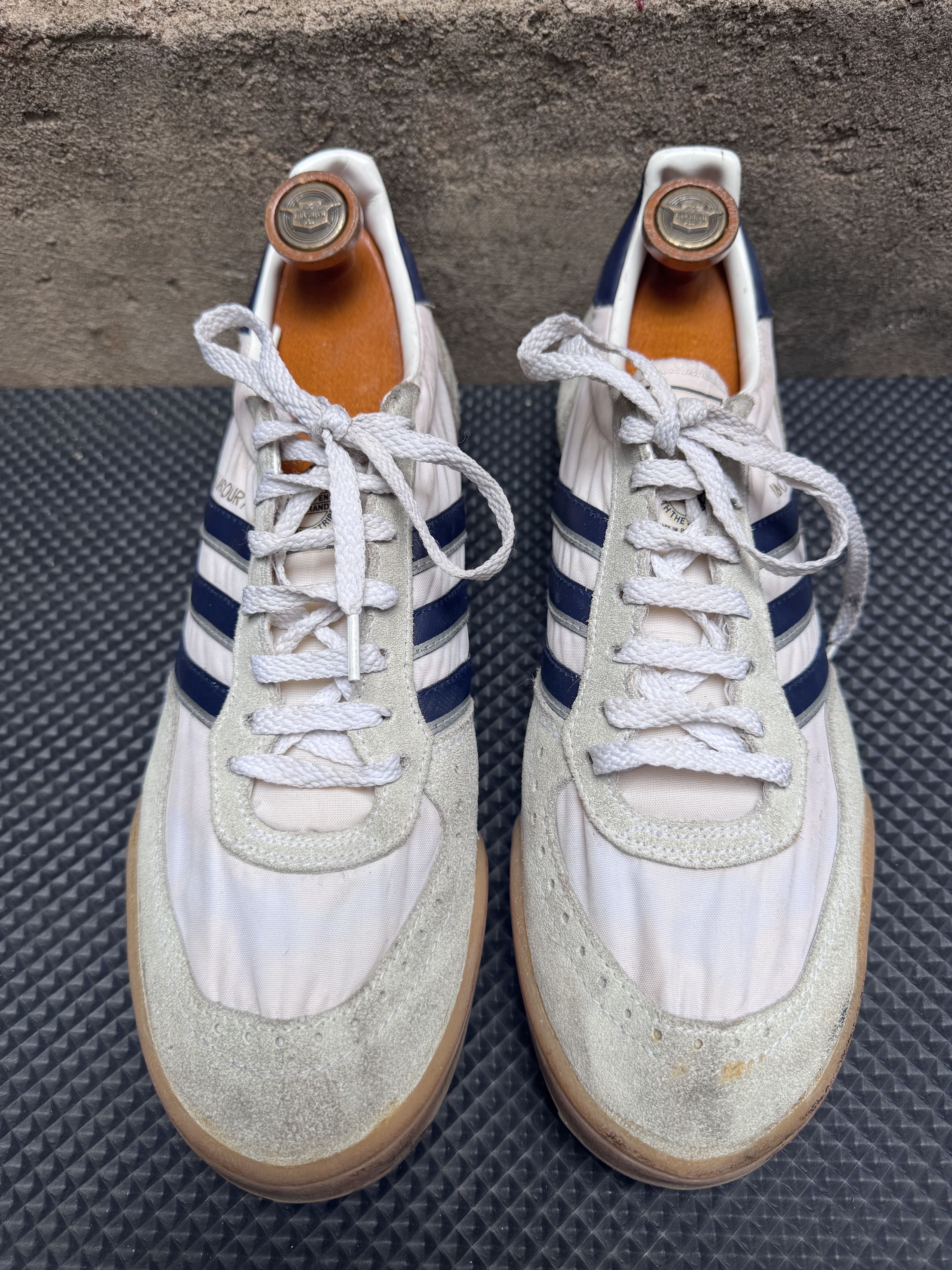 Adidas OG Vtg 70's Adidas Indoor Court Classic Running Trainers Size US 11.5 / EU 44-45 - 4 Thumbnail