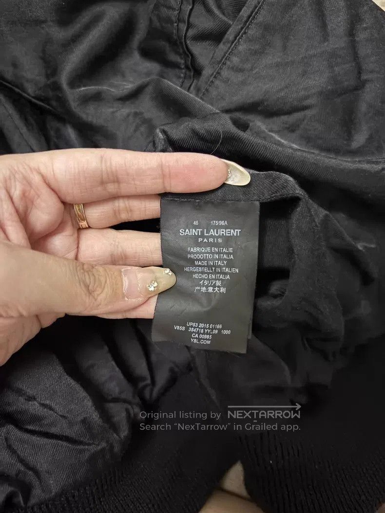 Saint Laurent Paris Saint Laurent Paris Baseball Jacket i Size US M / EU 48-50 / 2 - 3 Thumbnail