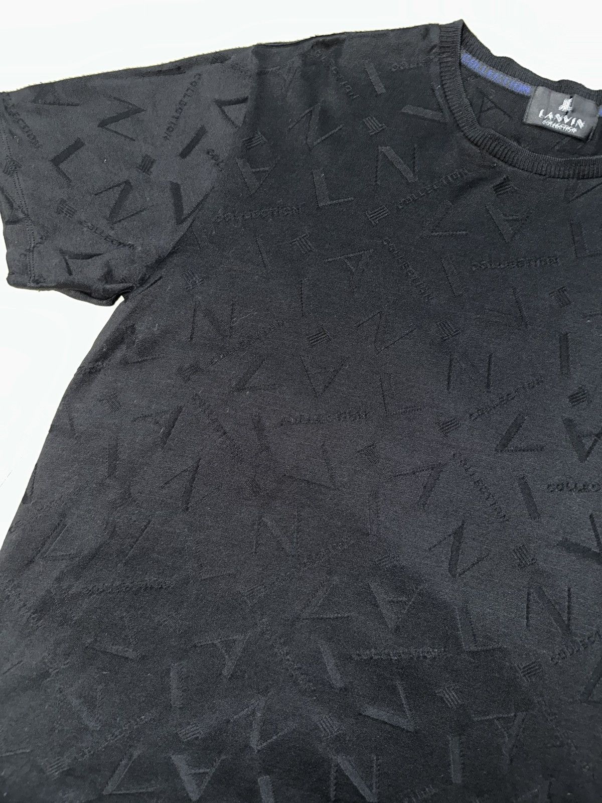 Designer × Lanvin Rare And Beautiful Lanvin Collection Jacquard Luxury Tee Size US M / EU 48-50 / 2 - 7 Thumbnail