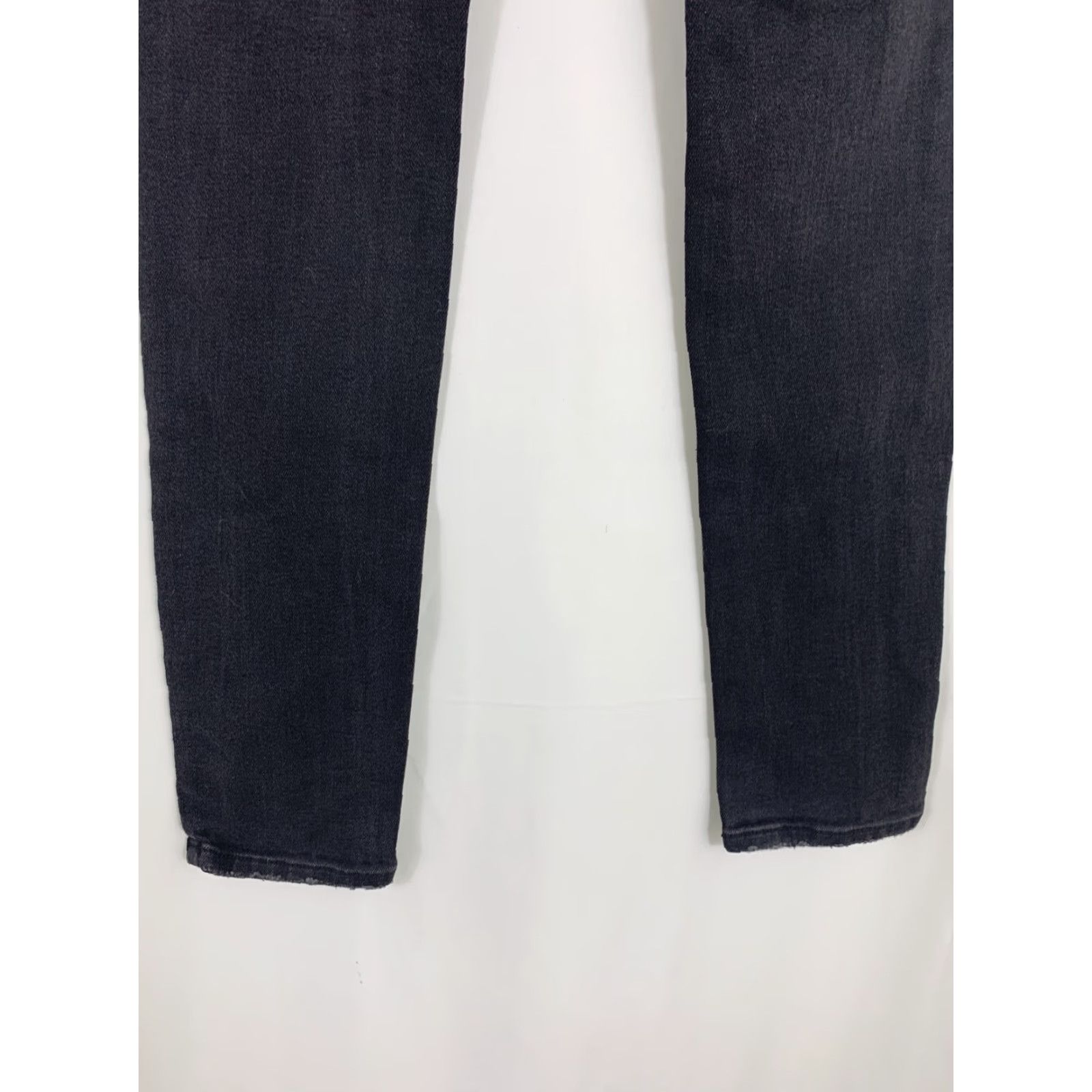 Paige PAIGE Womens Mid Rise Ultra Skinny Black Jeans W1106 USA Made 25 Zip Pockets Jeans Slim 5-Pocket Design Black Womens Mens? Size 28" / US 6 / IT 42 - 7 Thumbnail