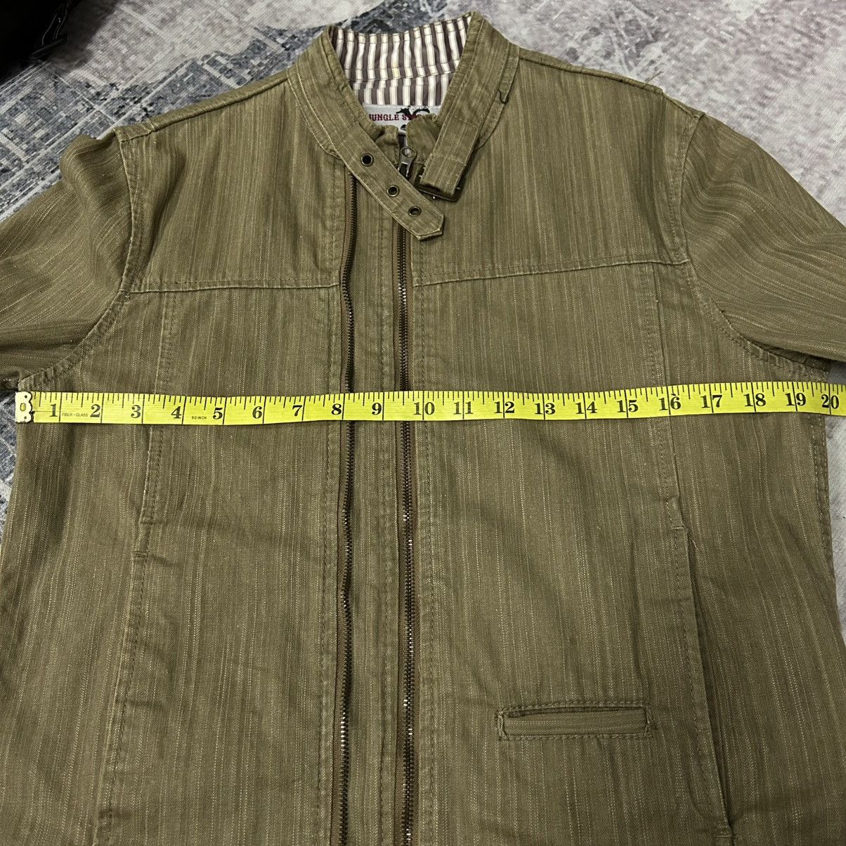 If Six Was Nine Rare Zipper Bondage Jungle Jacket Size US M / EU 48-50 / 2 - 20 Thumbnail