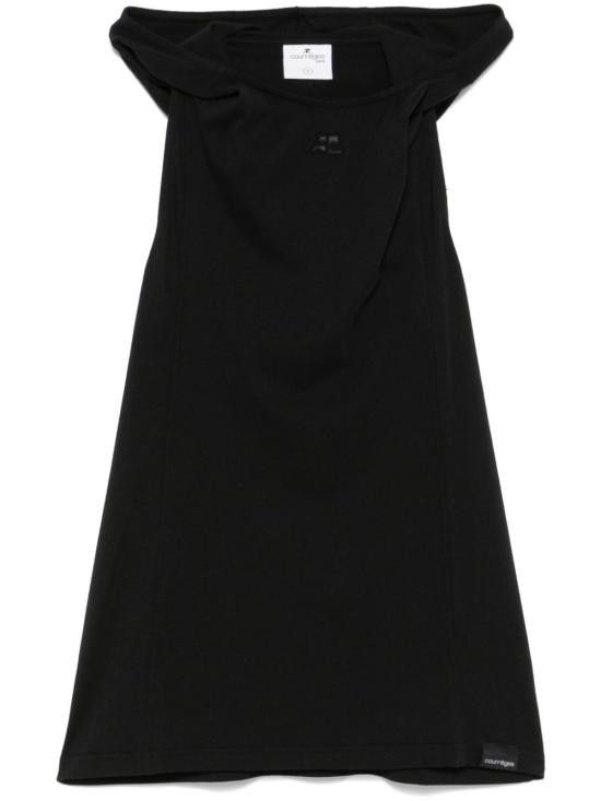 Courreges COURREGES Women Tops 424JDE091JS0175 9999 Black Size M / US 6-8 / IT 42-44 - 1 Thumbnail