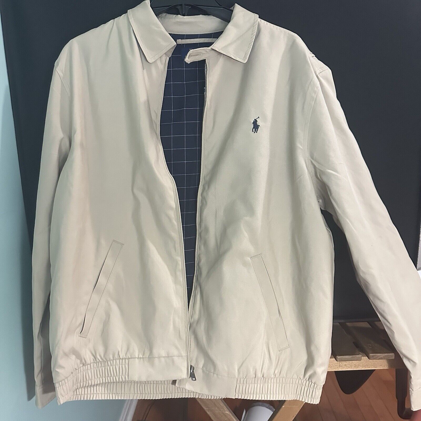 Polo Ralph Lauren NEW Polo Ralph Lauren Men’s Windbreaker Jacket Khaki Large Size US L / EU 52-54 / 3 - 3 Thumbnail