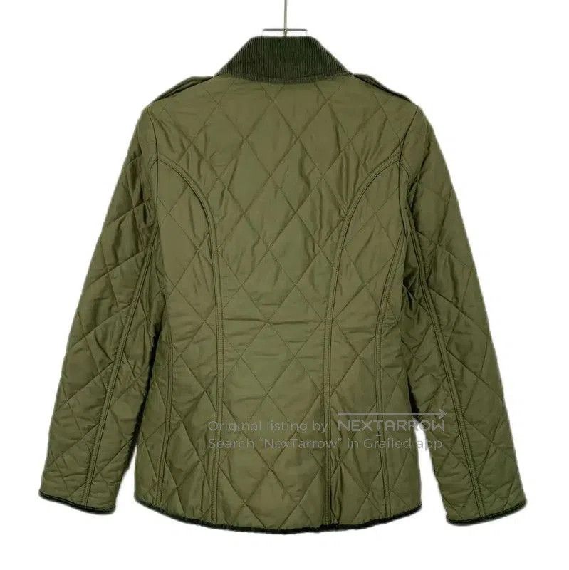 Burberry Burberry Military Green Cotton Jacket for Women. Size XS / US 0-2 / IT 36-38 - 2 Thumbnail