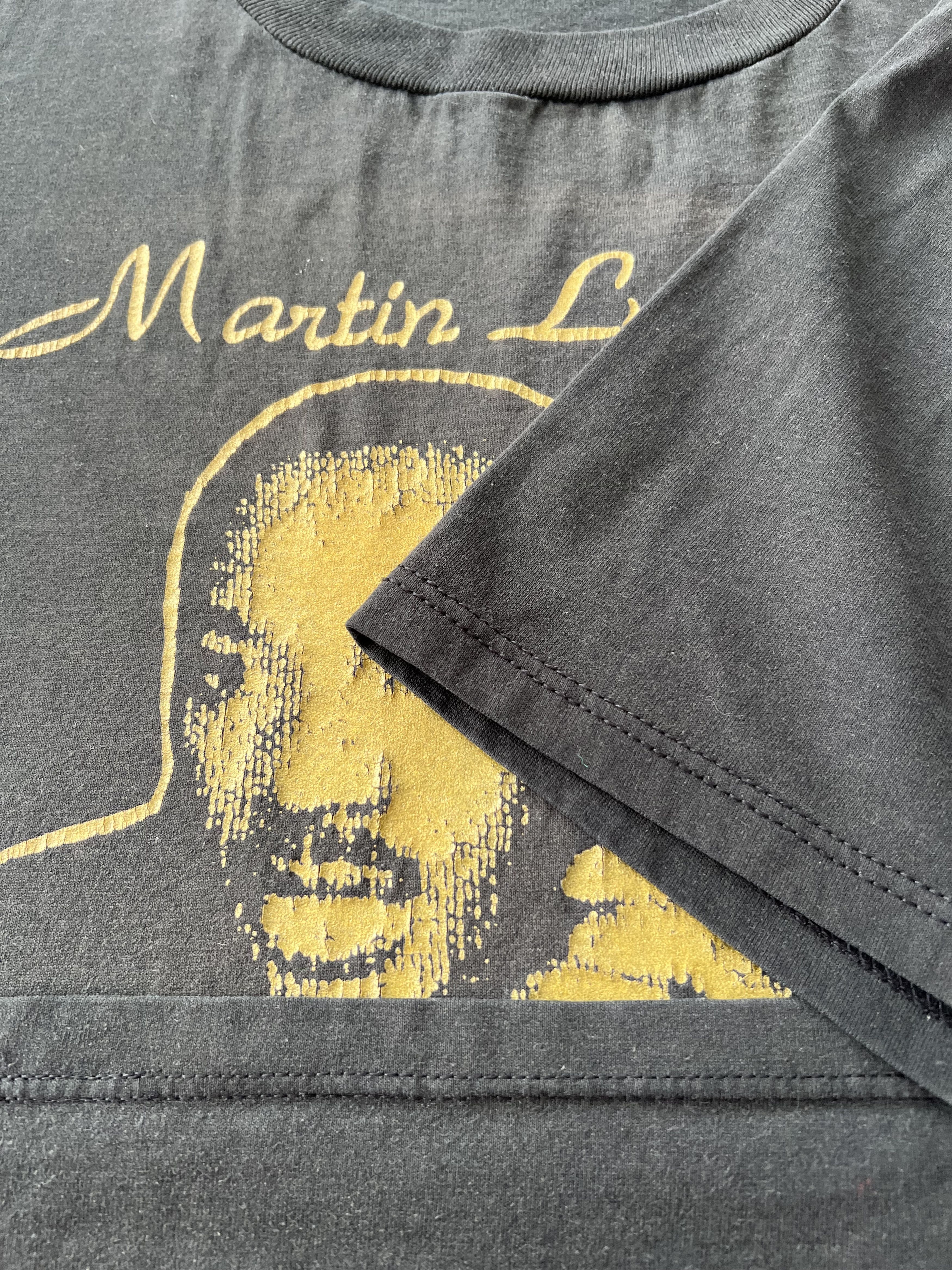 Vintage Vintage 90s Martin Luther King Jr MLK Malcolm X T-shirt Size US XXL / EU 58 / 5 - 6 Thumbnail