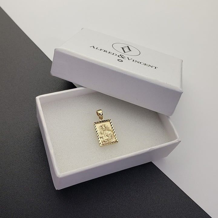 Other Face of Jesus & Mother Mary & Baby Jesus 14k Y Gold Pendant Size ONE SIZE - 1 Thumbnail