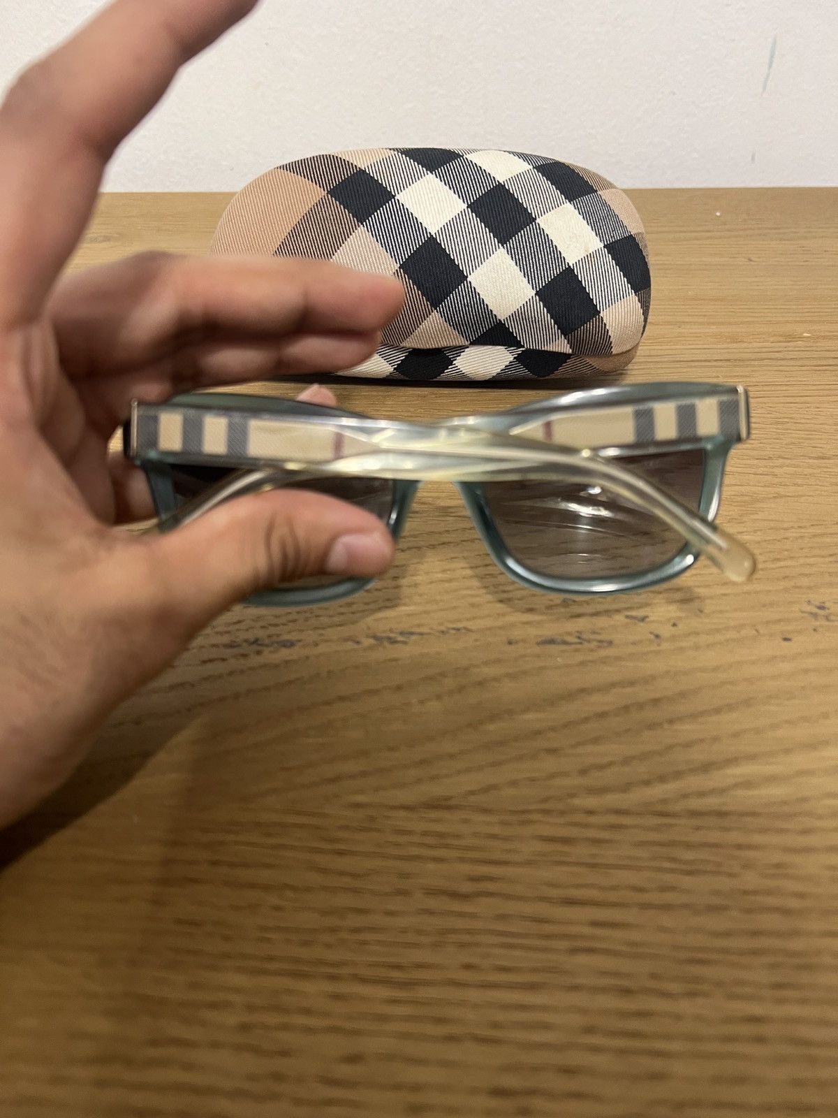 Burberry Burberry print sunglasses Size ONE SIZE - 10 Thumbnail