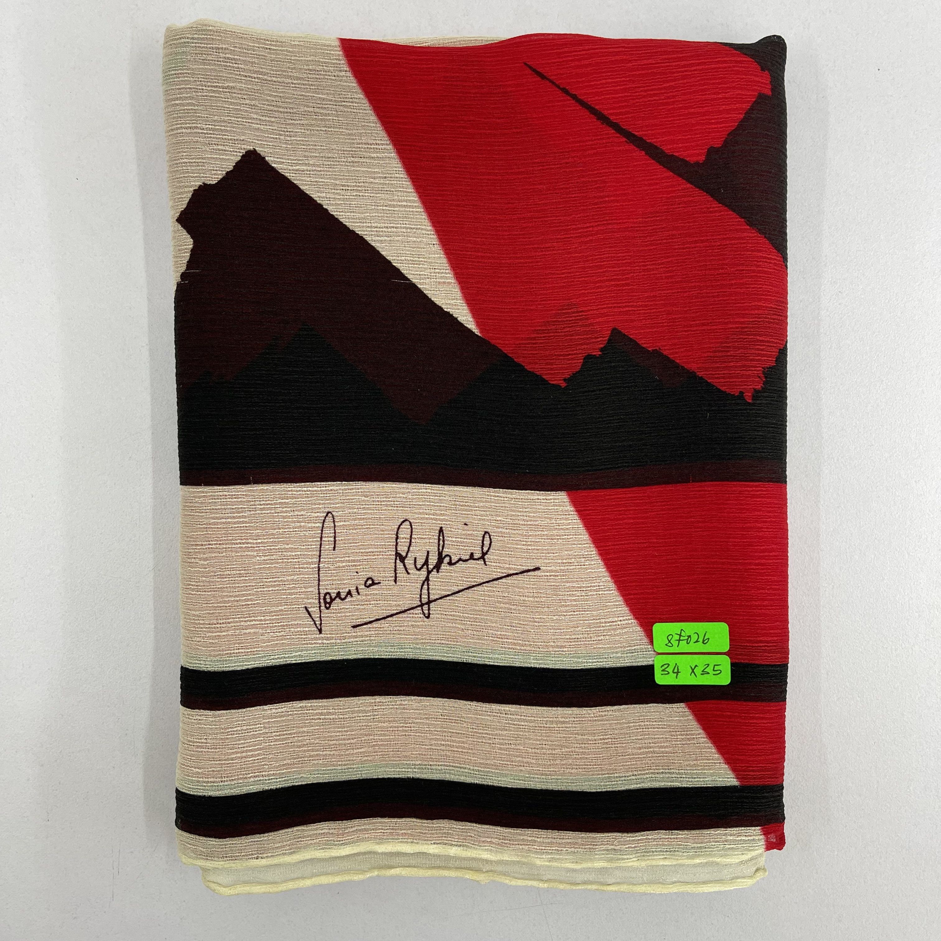 Sonia Rykiel Vintage Sonia Rykiel Silk Scarf - S7026 Size ONE SIZE - 9 Thumbnail