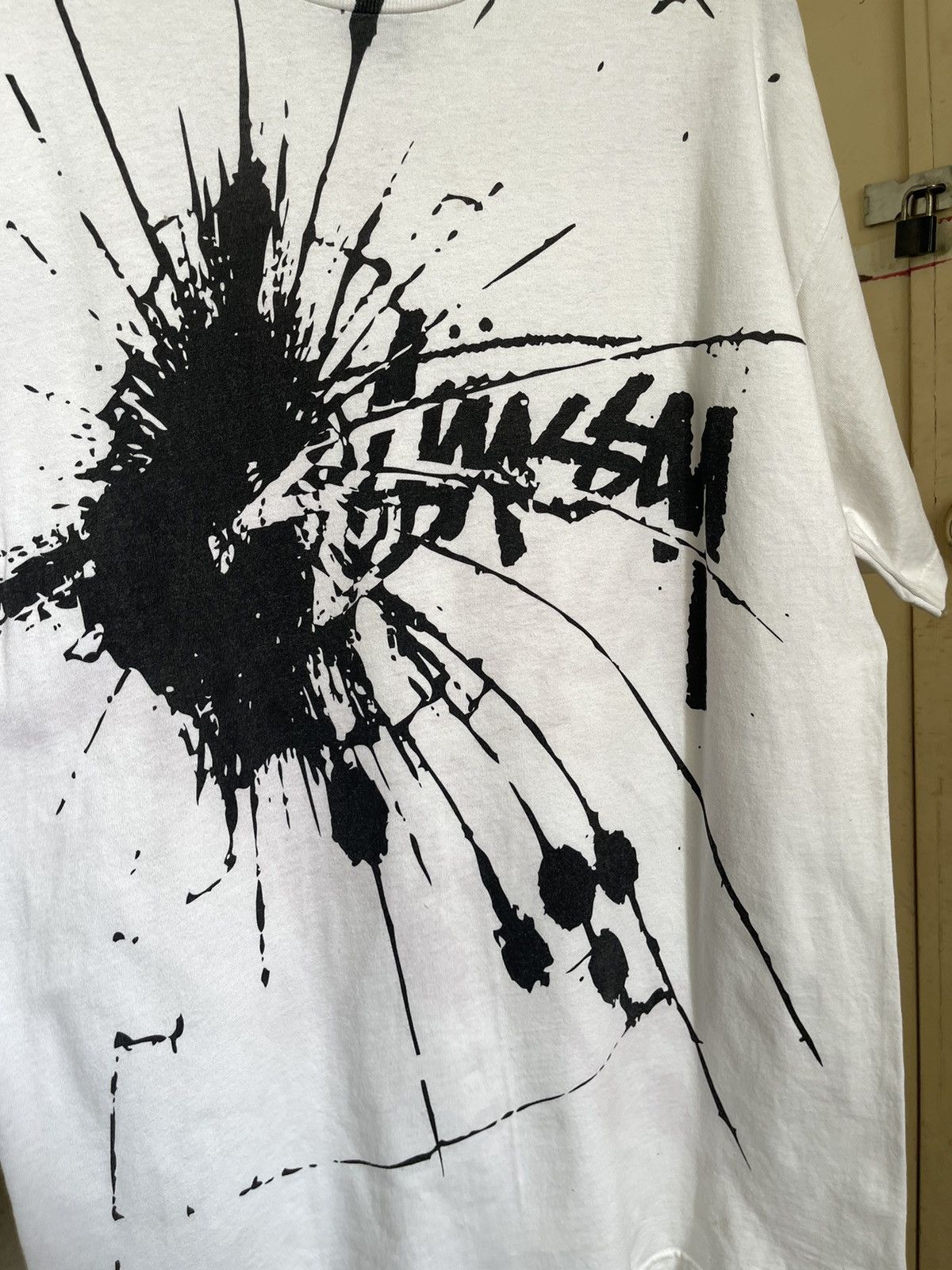 Stussy Stussy Stock Shattered T Shirt Y2K Size US L / EU 52-54 / 3 - 3 Thumbnail