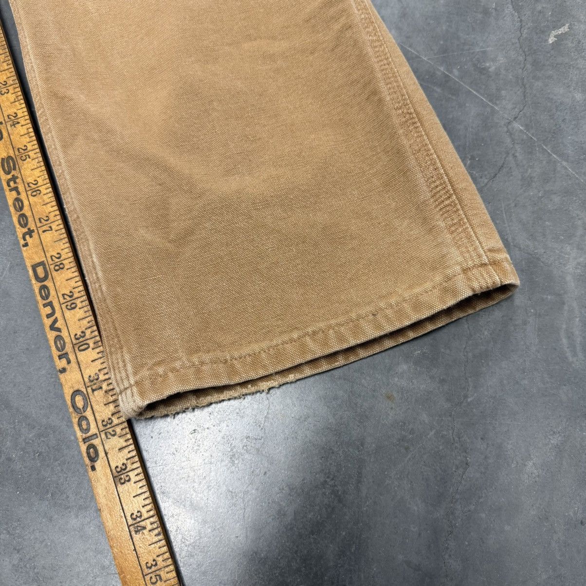 Carhartt × Carhartt Wip × Vintage Vintage Y2K Carhartt Faded Distressed Carpenter Pants Size US 32 / EU 48 - 20 Thumbnail