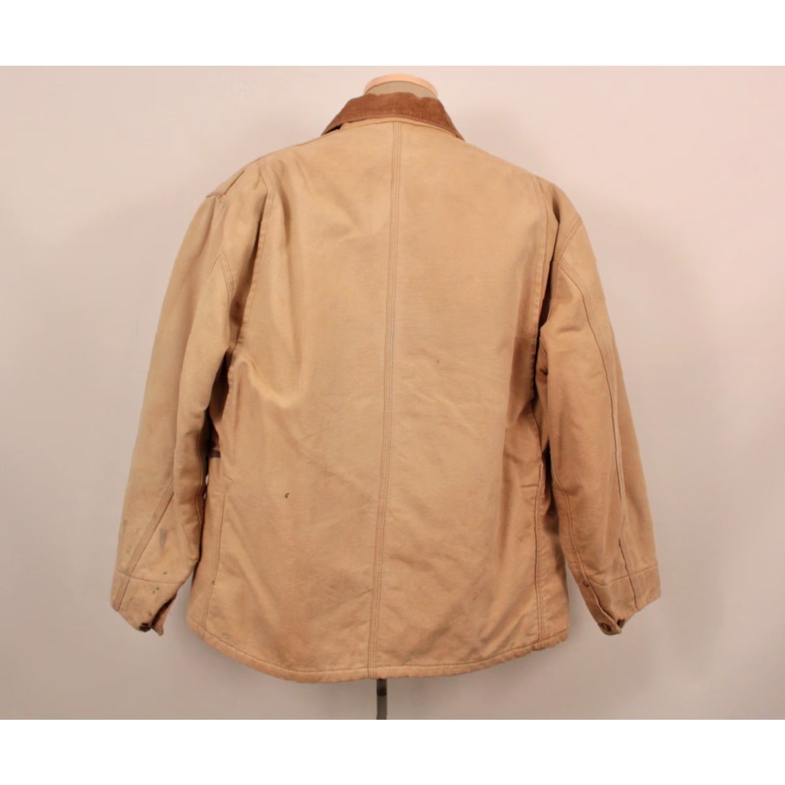 Carhartt VINTAGE Carhartt 90s Chore Jacket Khaki Canvas Size 44-46 Mens Size US S / EU 44-46 / 1 - 2 Thumbnail