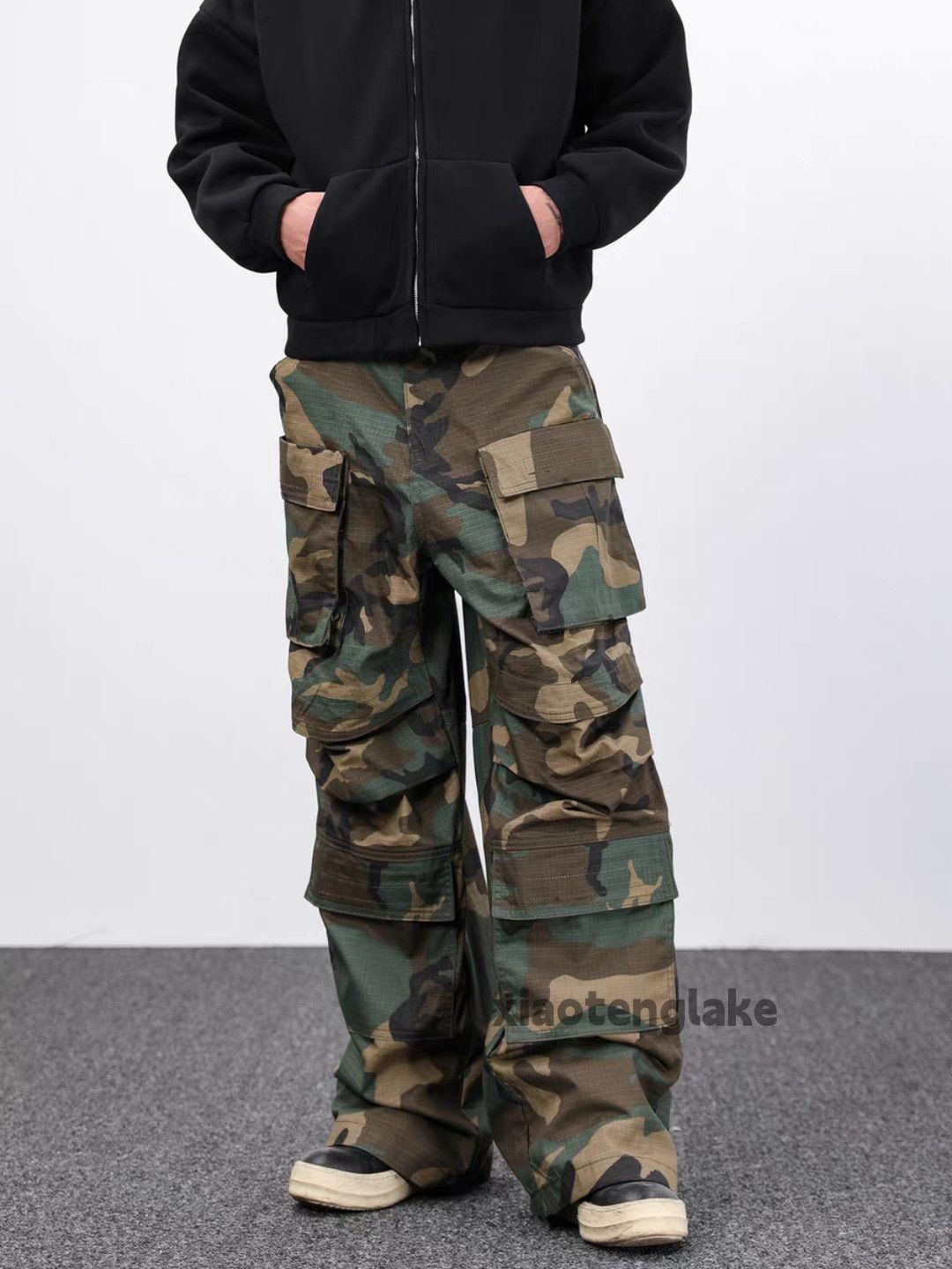 Vintage ltx Balenciaga rickowens style military outdoor cargo pants Size US 30 / EU 46 - 5 Thumbnail