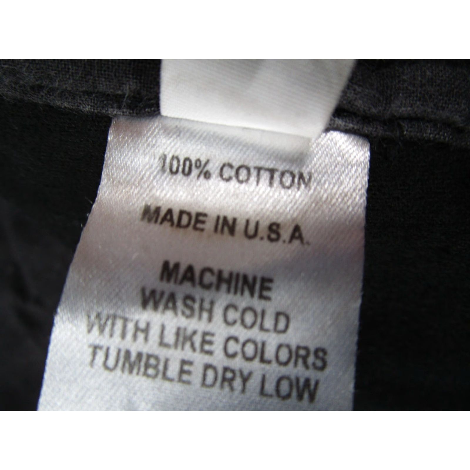Vintage Odin New York Pants Mens 29x30 Black 100% Cotton Slim Chino Casual Made USA Size US 29 - 5 Thumbnail