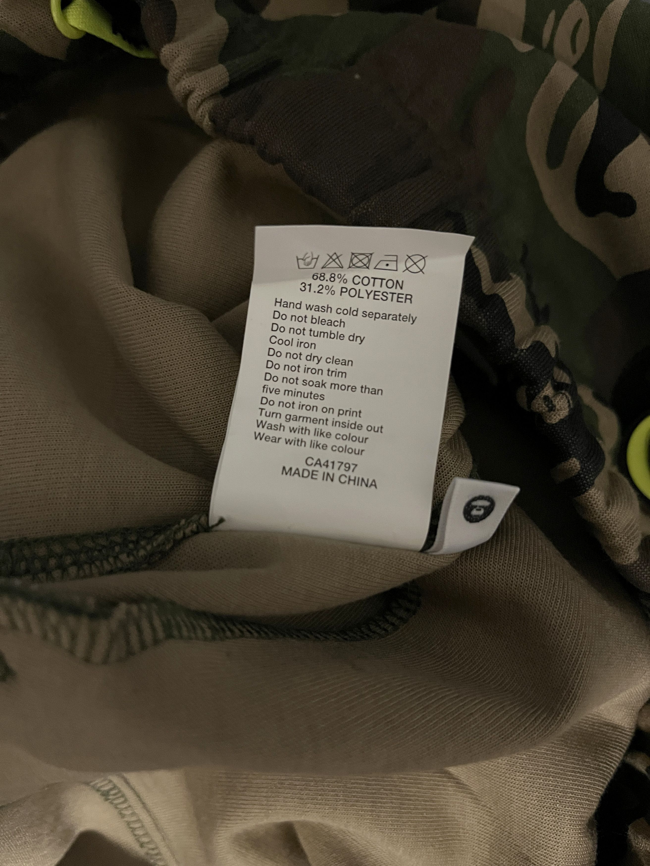 Aape Aape Brown Green Camo Shorts Size US 27 - 5 Thumbnail