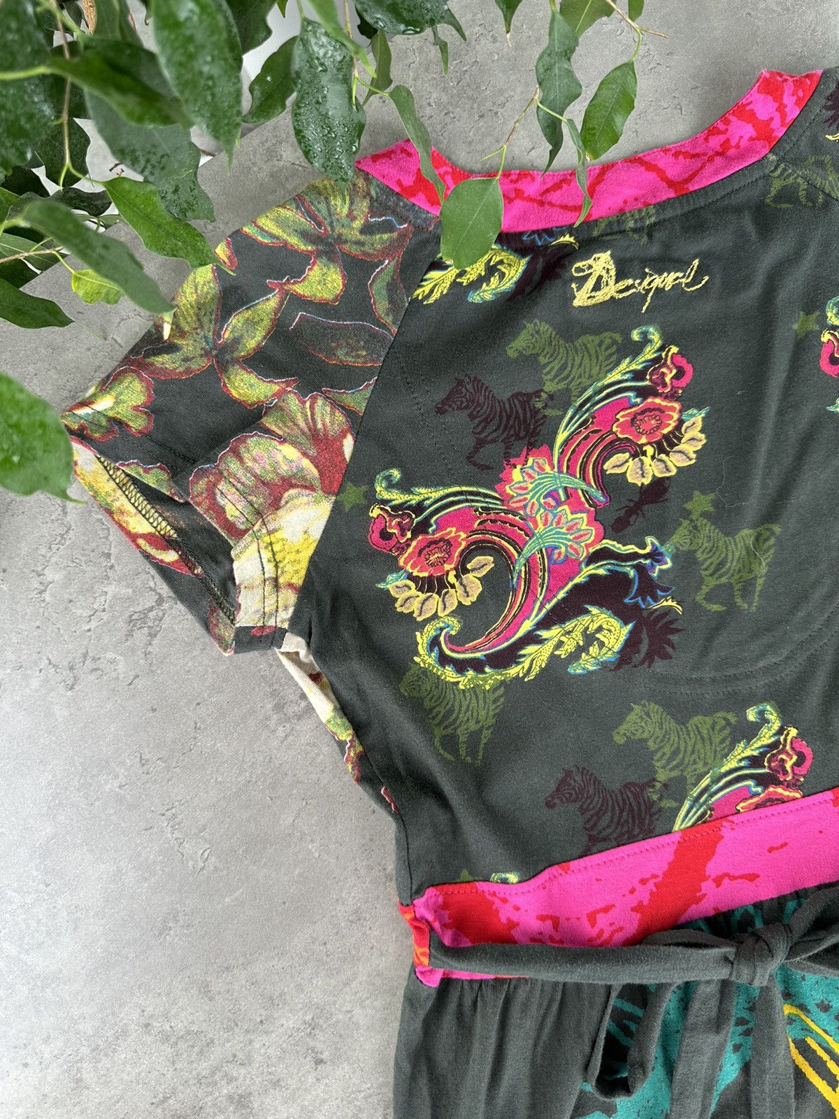 Desigual Desigual Multicolor Printed Dress Size M / US 6-8 / IT 42-44 - 8 Thumbnail