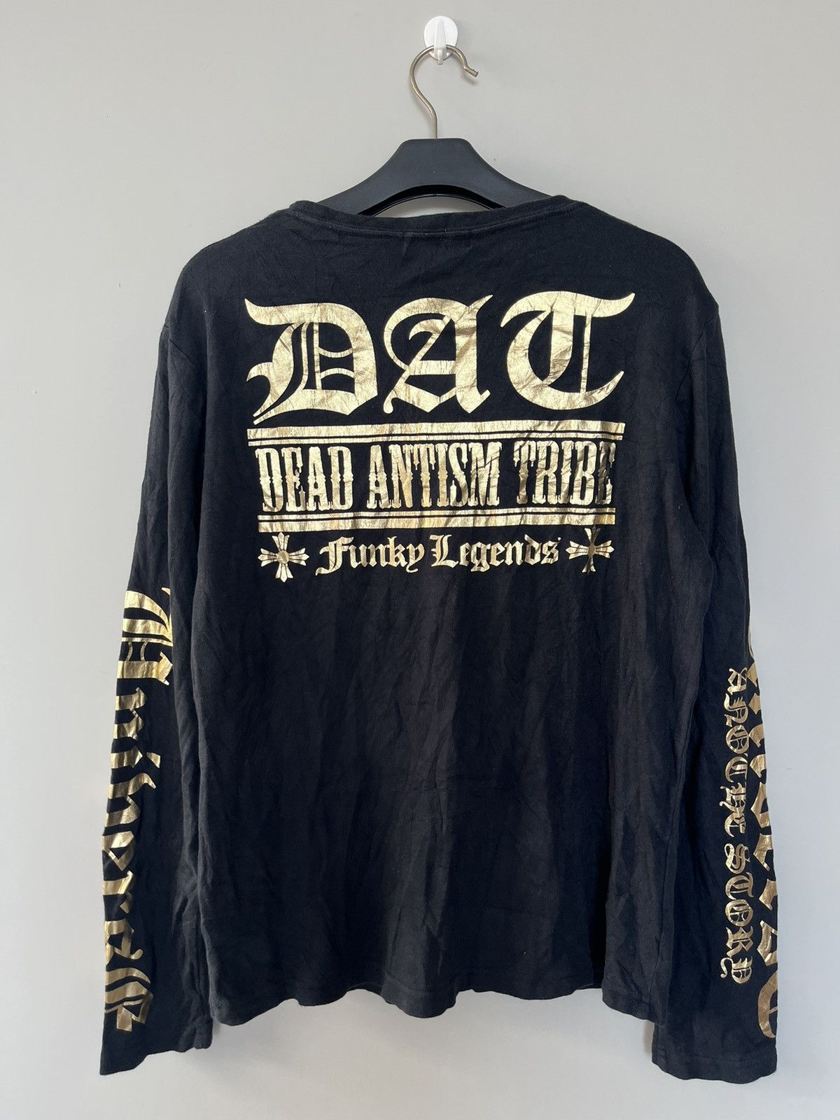 14th Addiction × KMRii × Yasuyuki Ishii JAPANESE DEBUT LE MODE POEM GOLD PUNK STYLE SEDITIONARIES Size US L / EU 52-54 / 3 - 2 Thumbnail