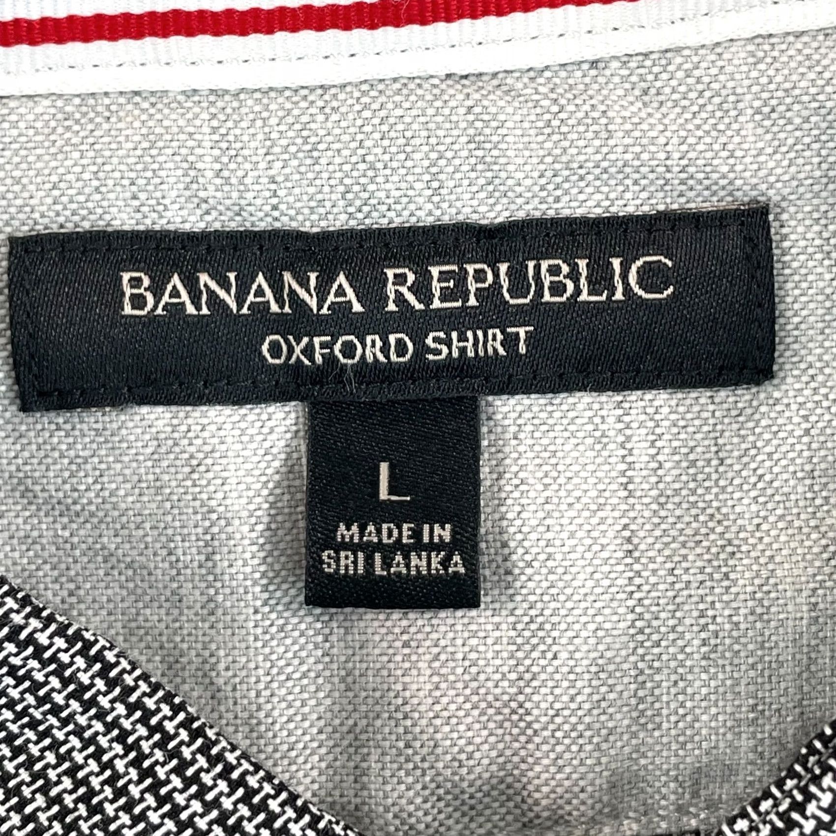 Banana Republic Banana Republic Oxford Shirt Men L Ox Black Double Pockets PopOver NWOT Shirt Regular Black Cotton Polo Mens Size US L / EU 52-54 / 3 - 2 Thumbnail