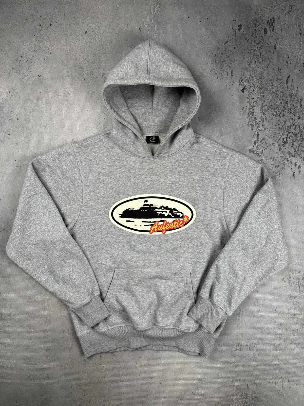 Corteiz Vintage Corteiz Alcatraz Aufentic Hoodie Grey Streetwear Y2K Size US S / EU 44-46 / 1 - 1 Thumbnail