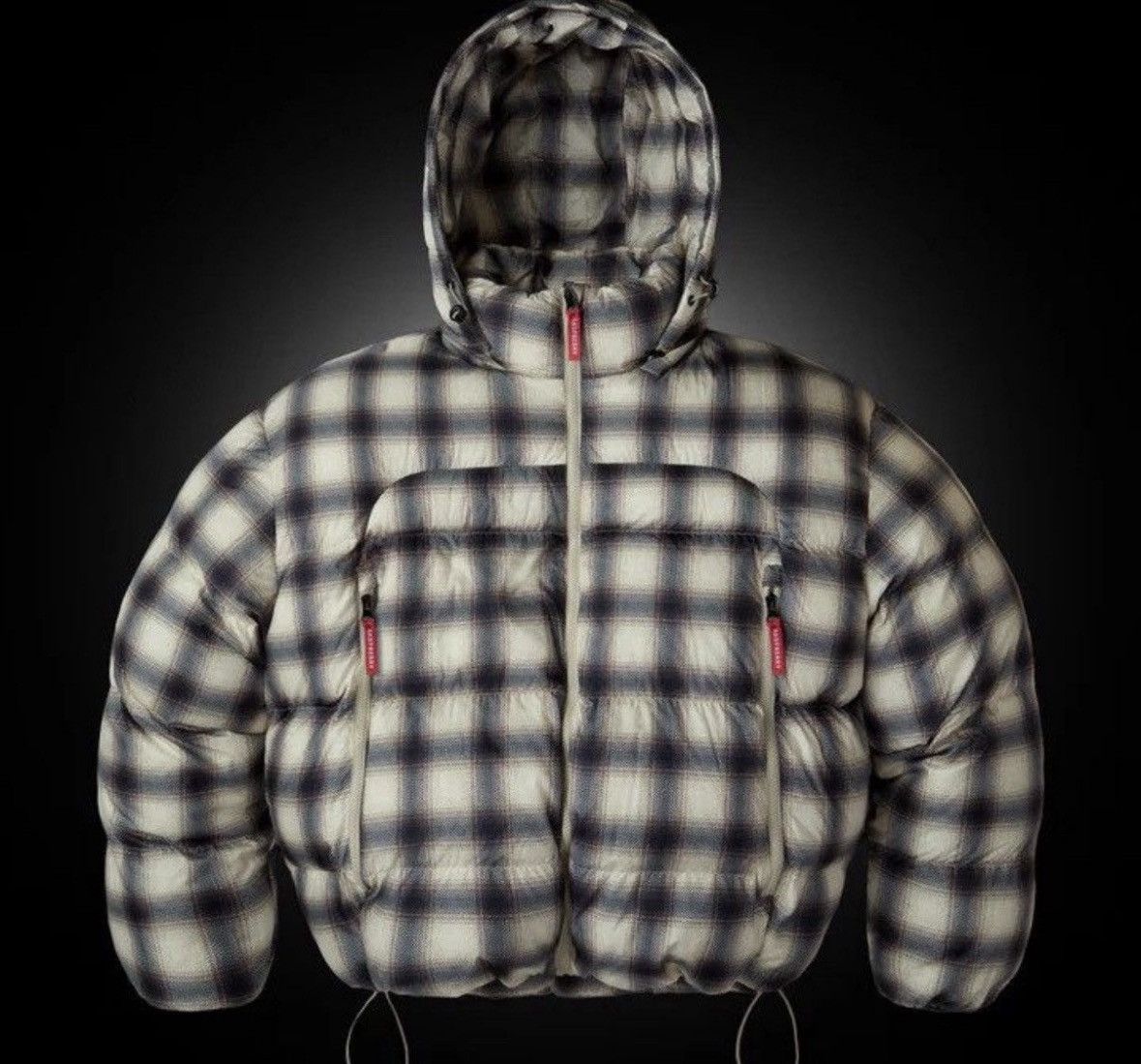 The GV Gallery The GV Gallery Plaid Puffer Jacket Size US L / EU 52-54 / 3 - 4 Thumbnail