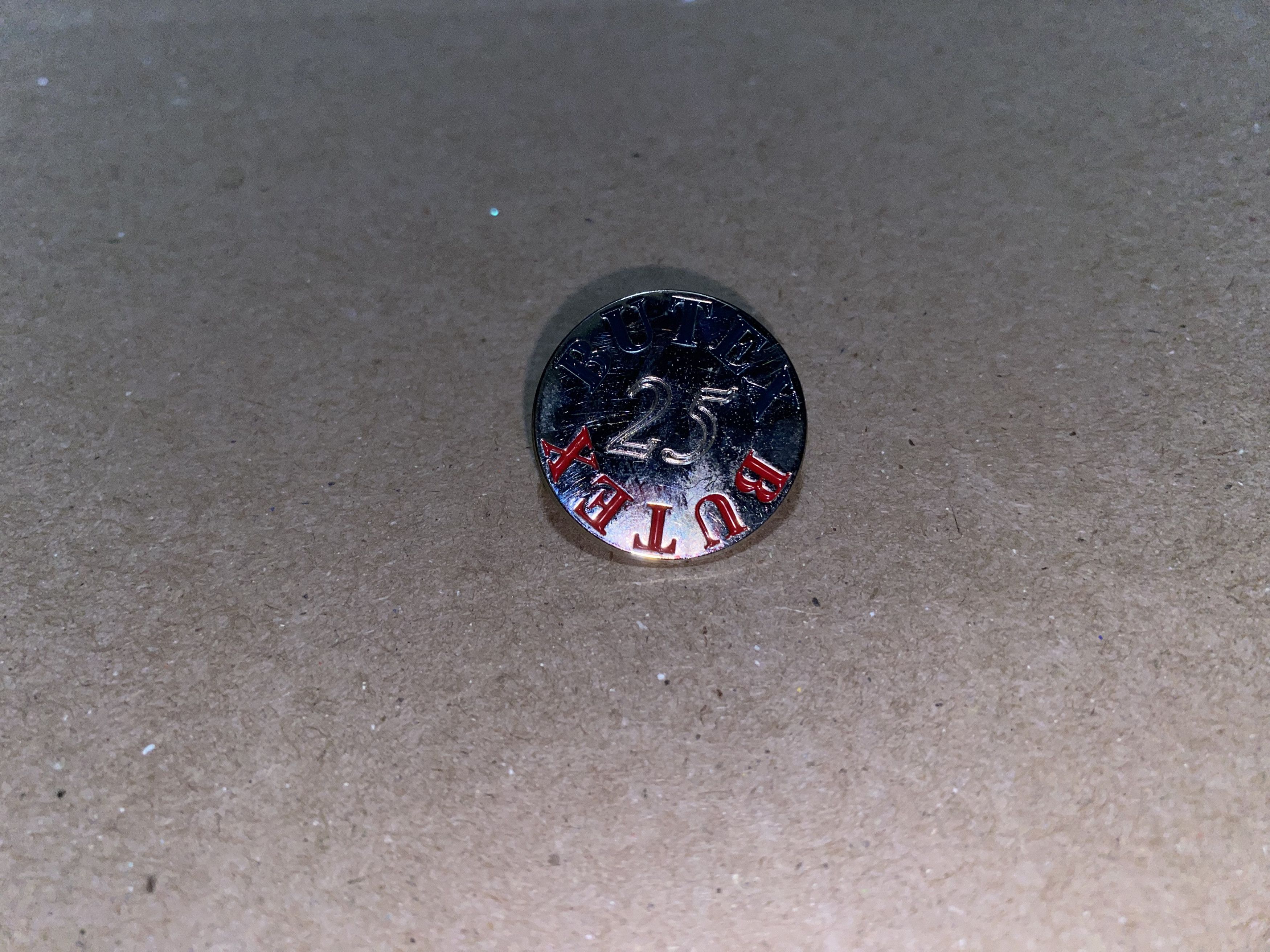 Other BUTEX 25 metal Enamel Lapel Pin Brooch British University UK Size ONE SIZE - 1 Thumbnail