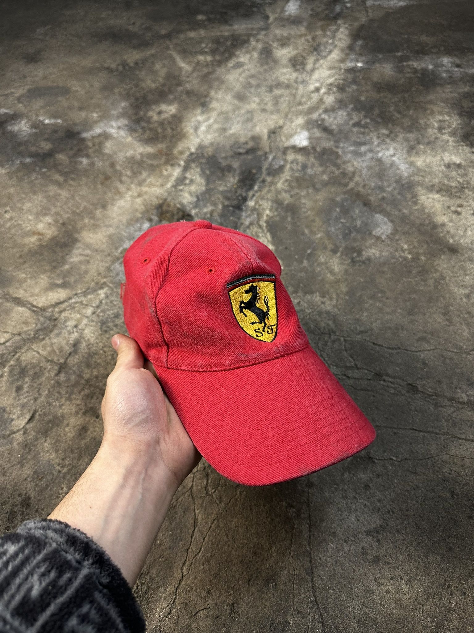 Ferrari Vintage Y2k Ferrari Racing Cap Size ONE SIZE - 1 Thumbnail