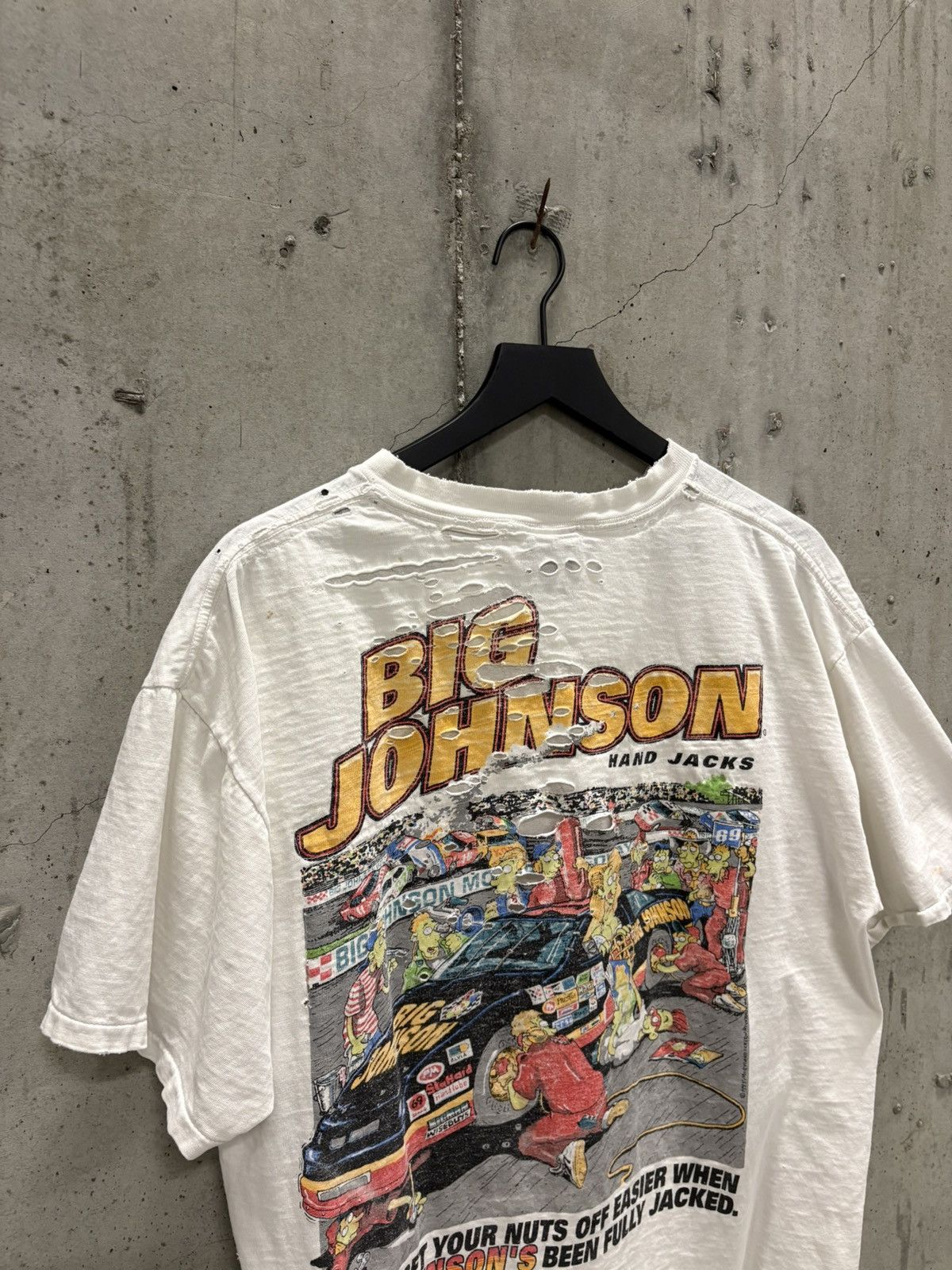Vintage Vintage Big Johnson Shirt Thrashed Faded Grunge Band Size US XL / EU 56 / 4 - 1 Thumbnail
