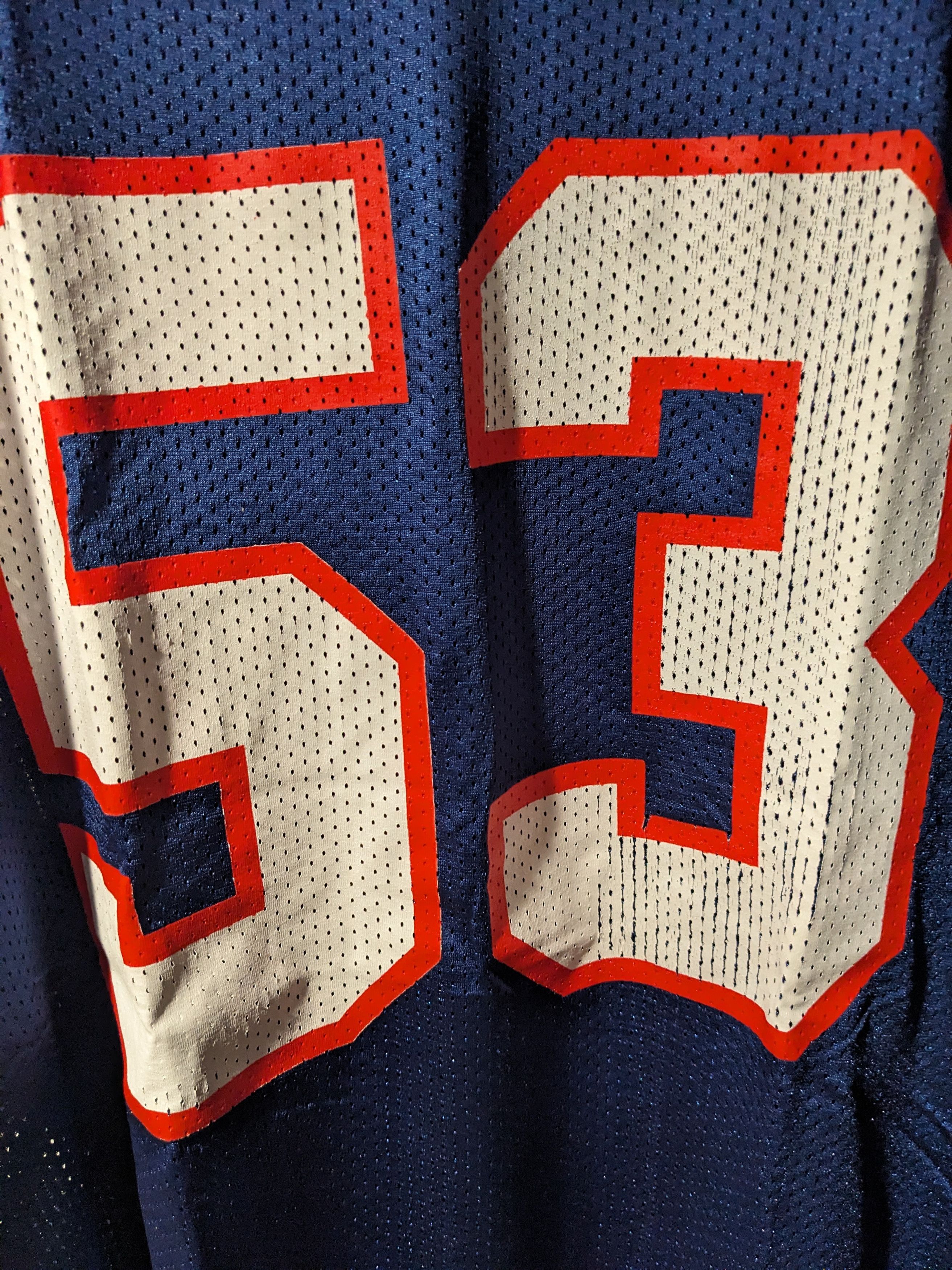 NFL × Vintage Vintage New York Giants Harry Carson NFL Football Jersey Size US M / EU 48-50 / 2 - 6 Thumbnail