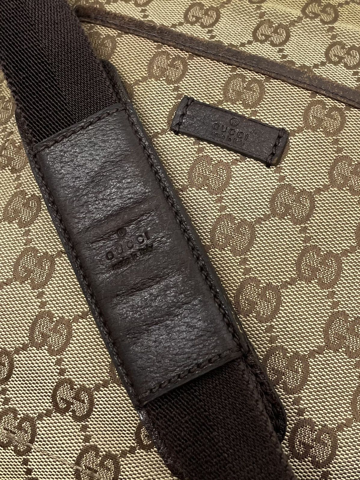Gucci Gucci Flat Messenger Bag – One Size – Made in Italy Size ONE SIZE - 10 Thumbnail