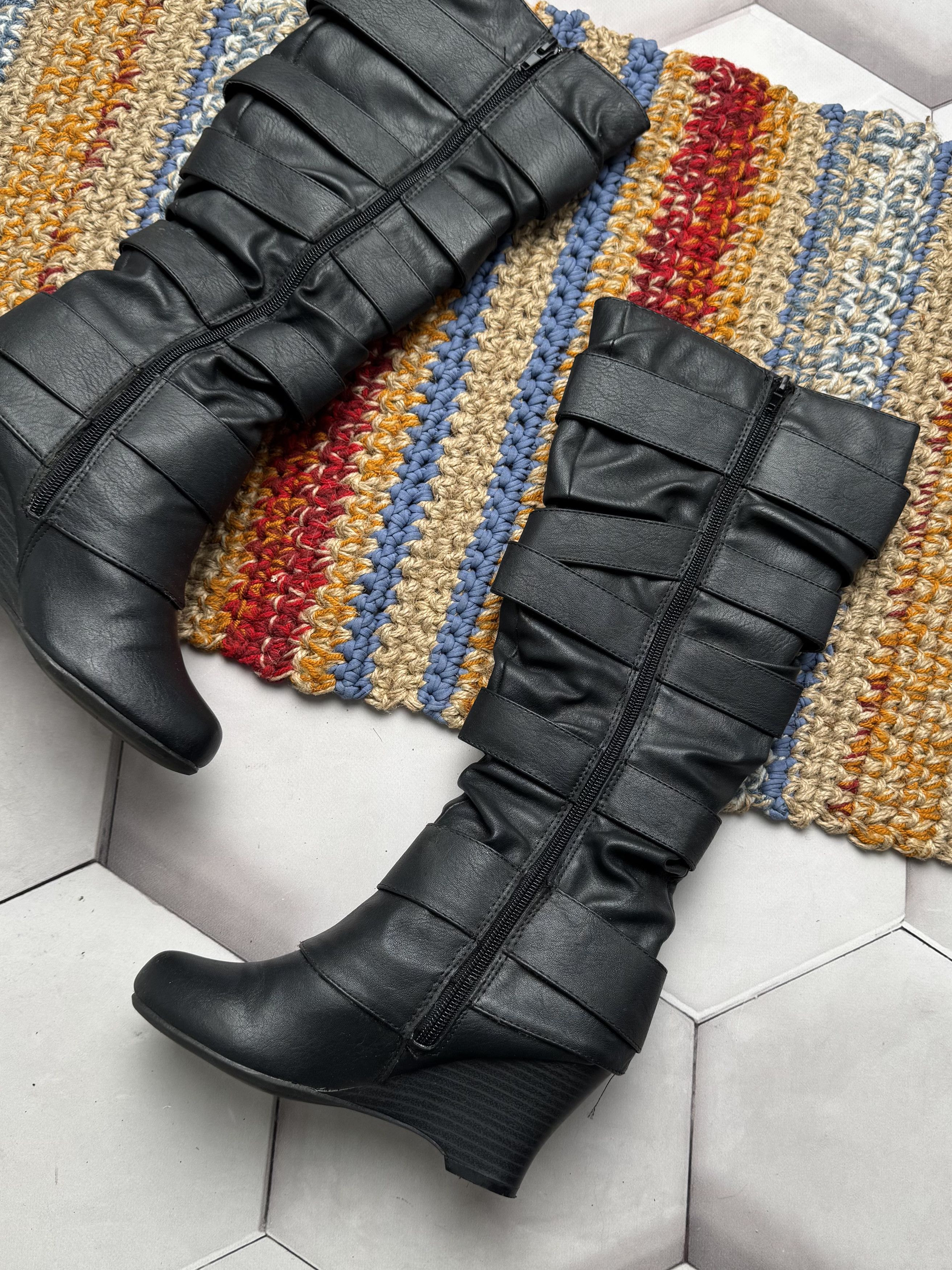 Vintage Vintage Boots With Straps (E4) Size US 6 / IT 36 - 6 Thumbnail